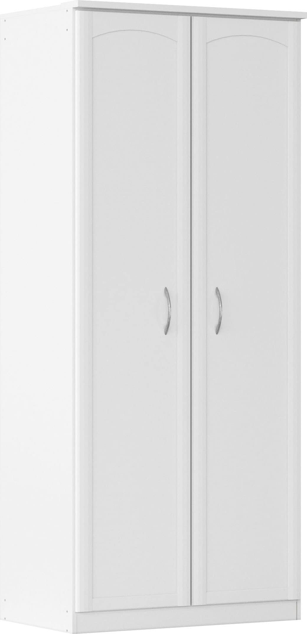 rauch Kleiderschrank »Schrank Garderobe Garderobenschrank Putzschrank Wäscheschrank TORRENT« Breiten 91/136/181 cm, Höhe 210 cm,  optional Außenschubladen und Spiegel, viel Stauraum MADE IN GERMANY