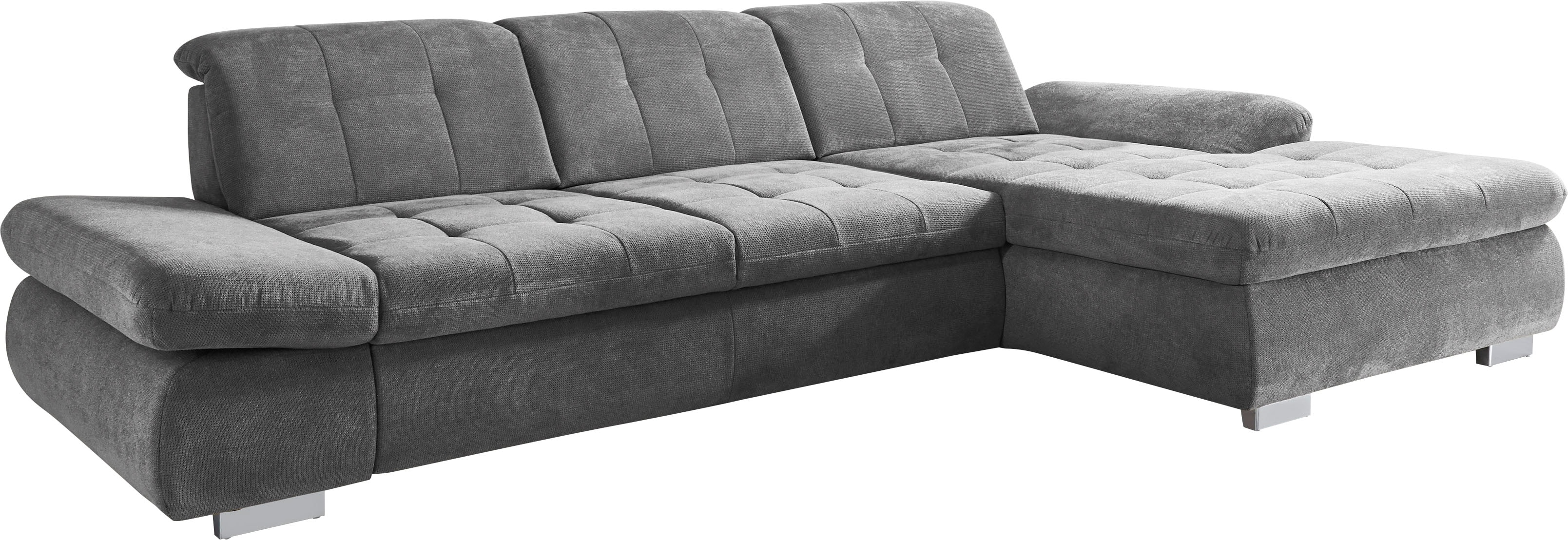 Die PlanBar Ecksofa "MP-IN17004 L-Form, Breite 331 cm, Kaltschaum-Polsterung" inkl. Sitztiefenverstellung, wahlweise weitere Funktionen