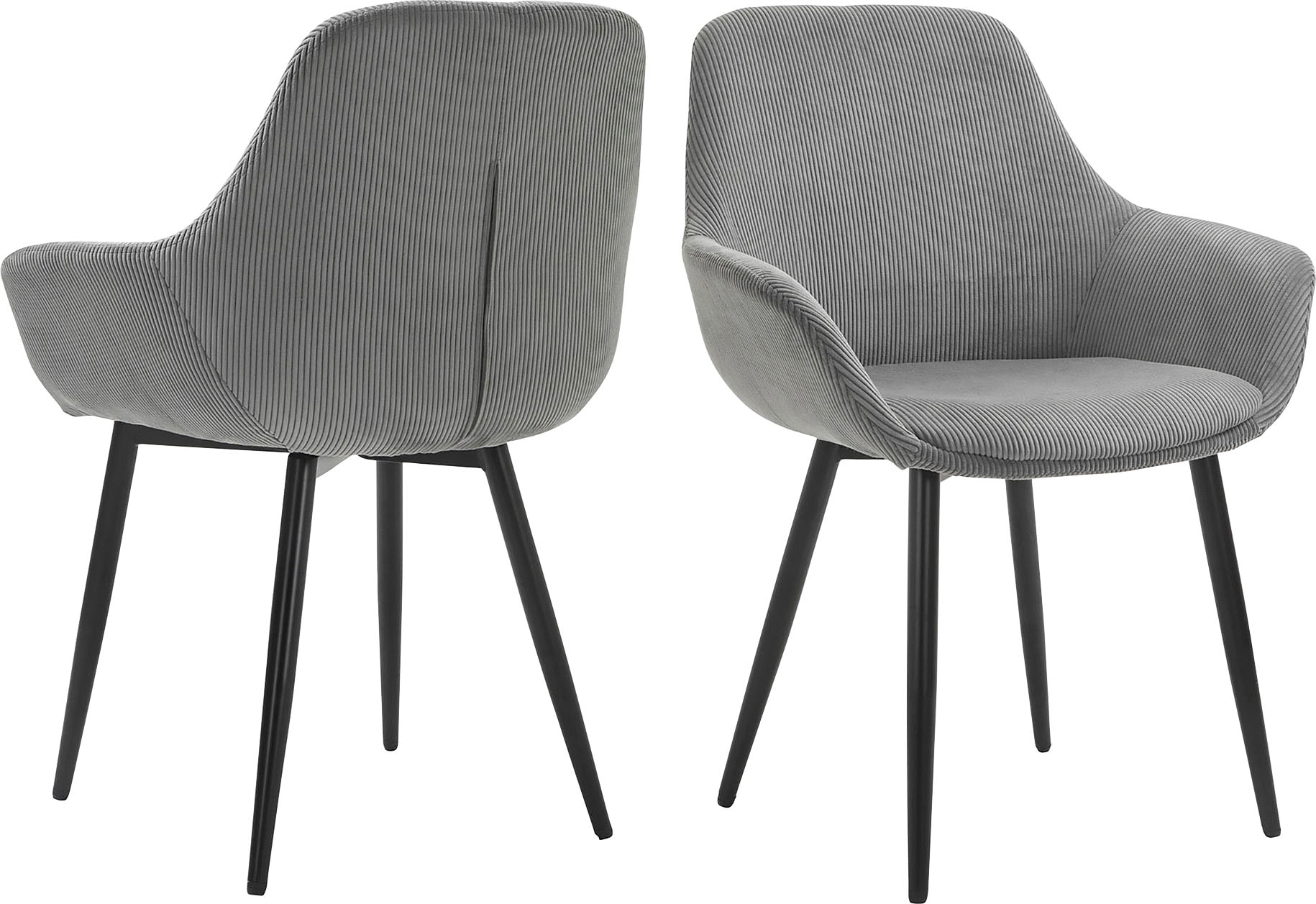 SalesFever Armlehnstuhl "Komfortabler Esszimmerstuhl im zeitlosen Design" ( günstig online kaufen