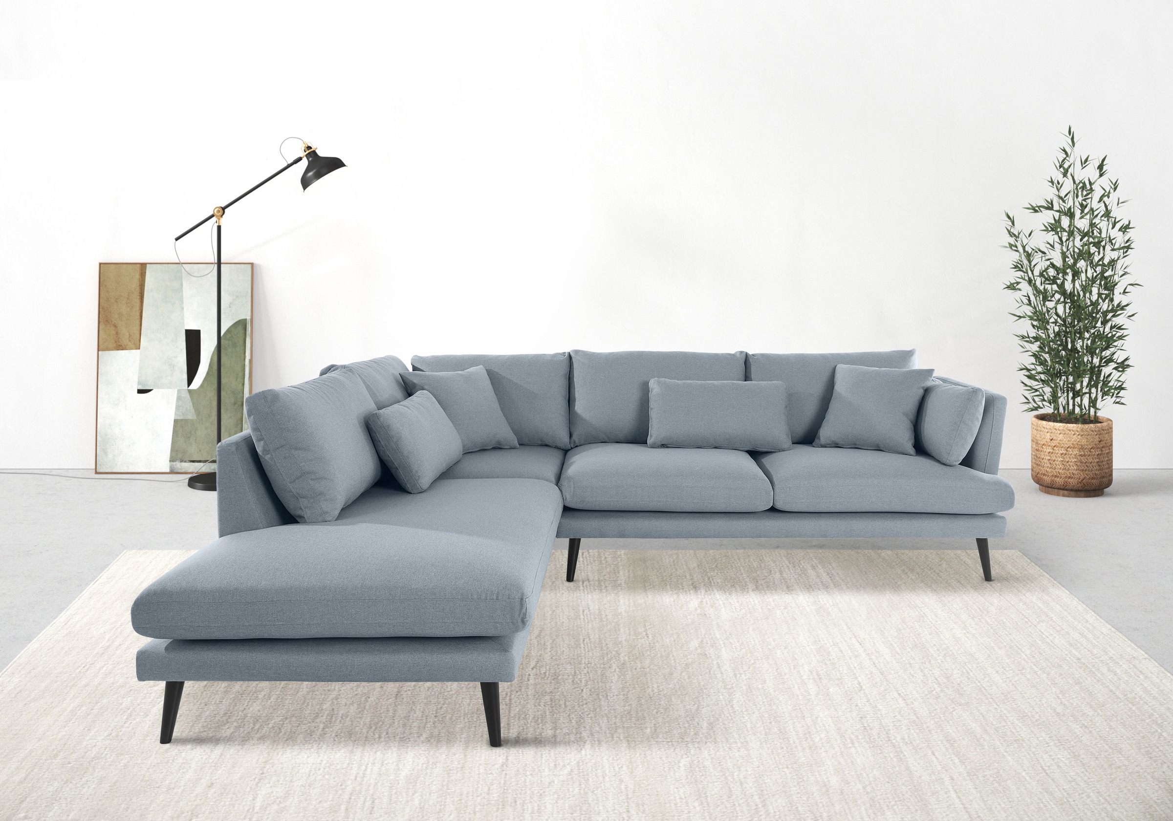 Ecksofa »Gondola, 273 cm, Ottomane,«, skandinavisches Design und edle Ausstrahlung,...