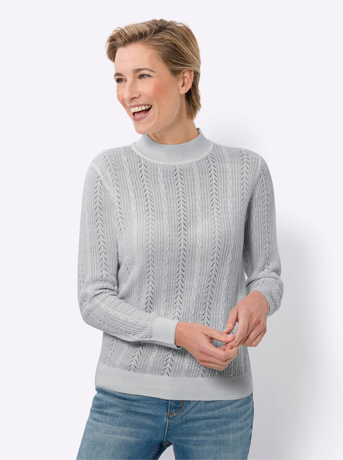Classic Basics Stehkragenpullover »Stehkragen-Pullover«
