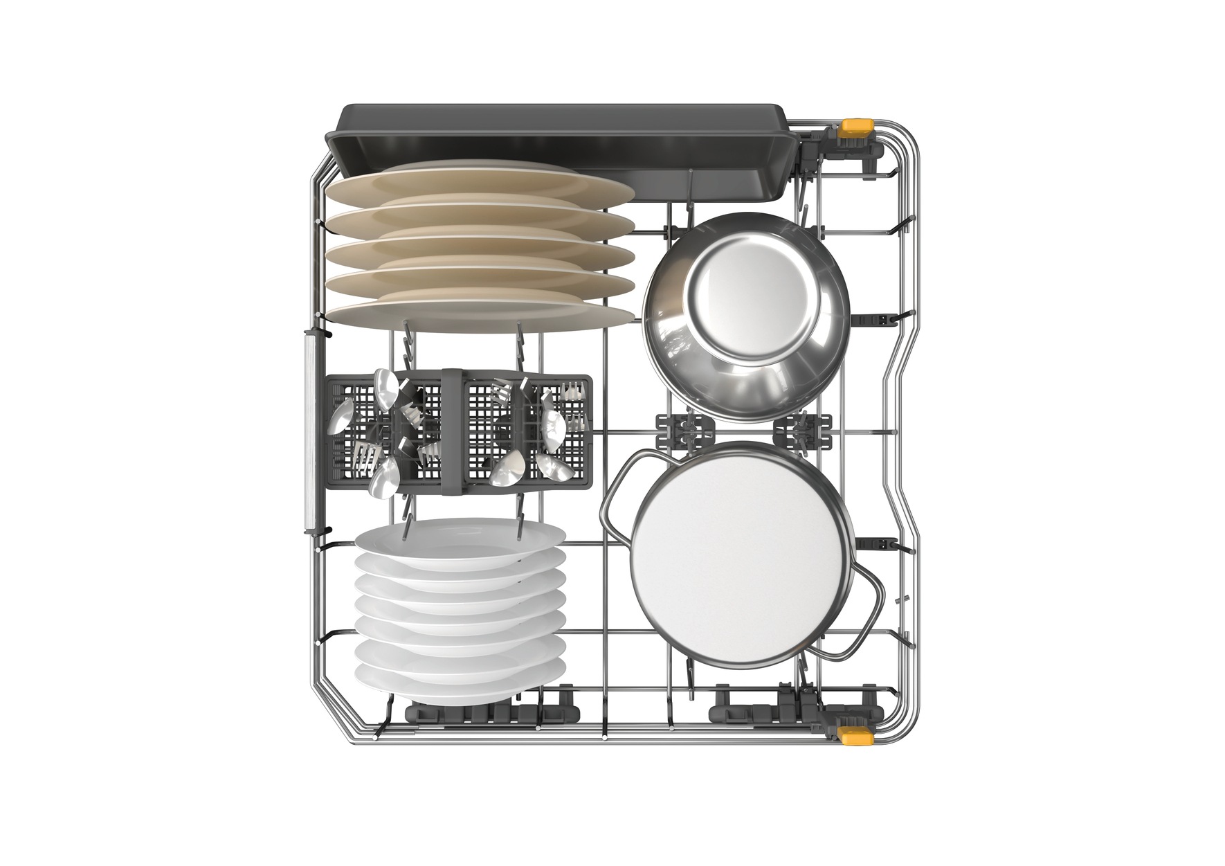 BAUKNECHT teilintegrierbarer Geschirrspüler »BKSV1 PBM« 15 tlg. Maßgedecke