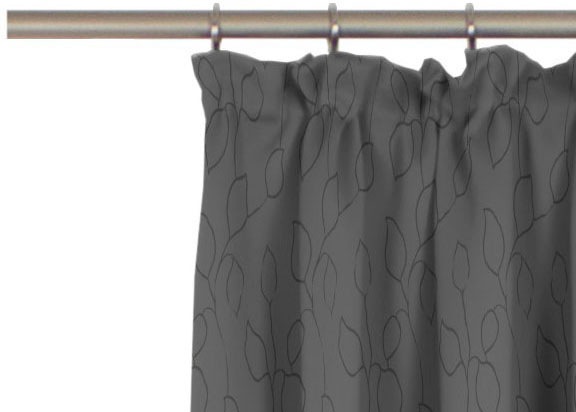 Thumbnail - Wirth Vorhang "Westport" Smokband 1 Stk. tlg.