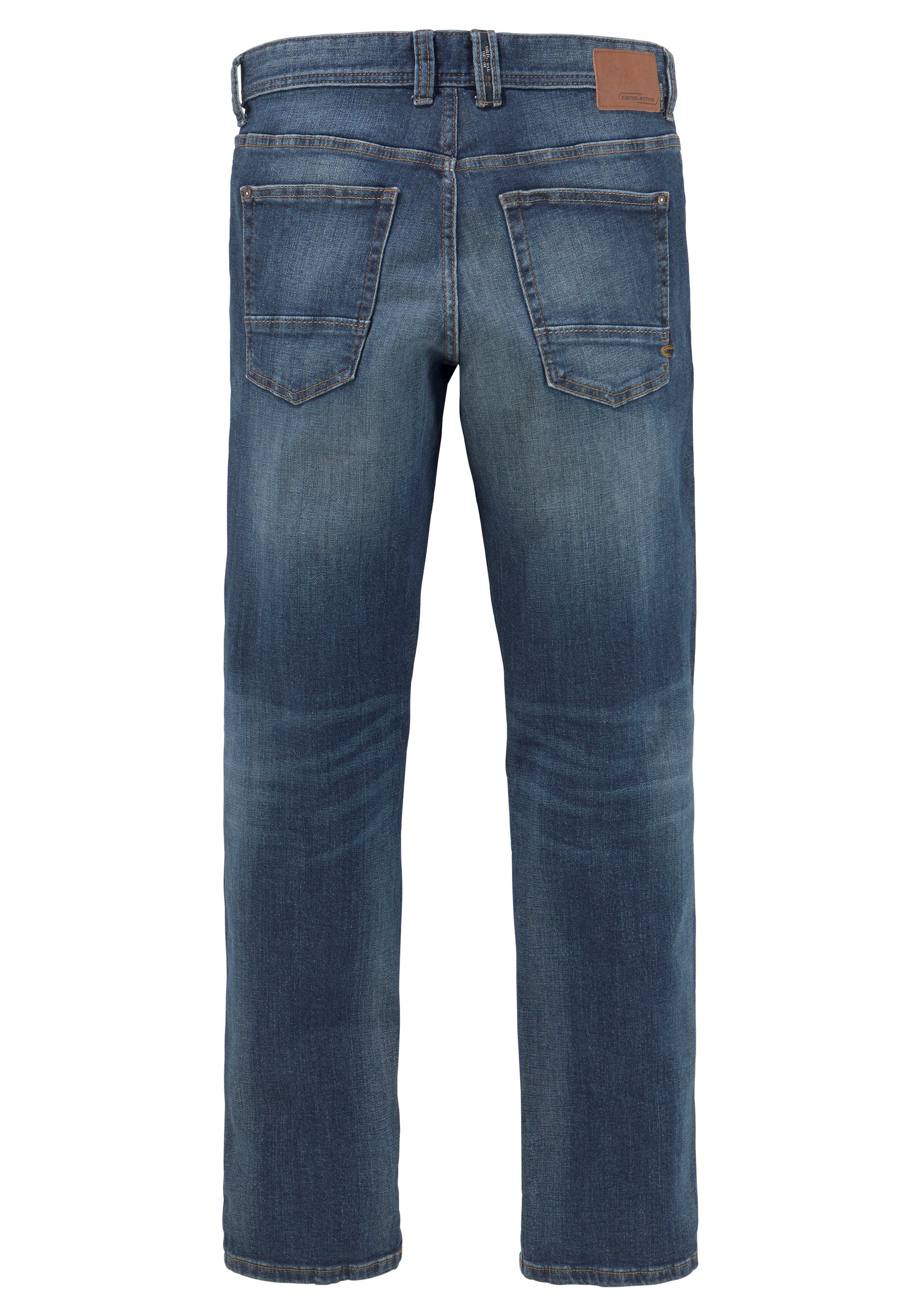 camel active Regular-fit-Jeans »HOUSTON«, im klassischen 5-Pocket-Stil