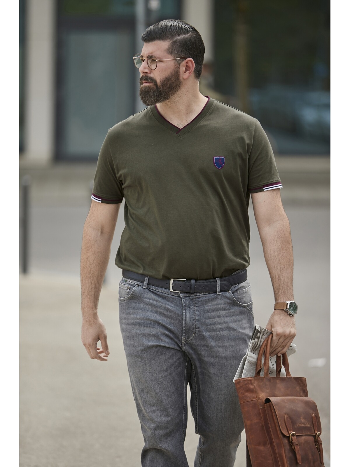 Charles Colby V-Shirt »T-Shirt EARL EWAN«