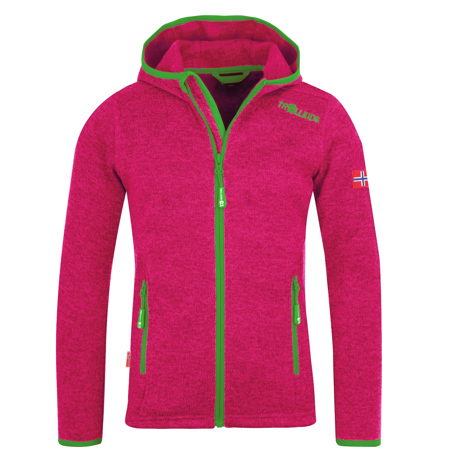 TROLLKIDS Strickfleece-Pullover »GIRLS JONDALEN JACKET XT«