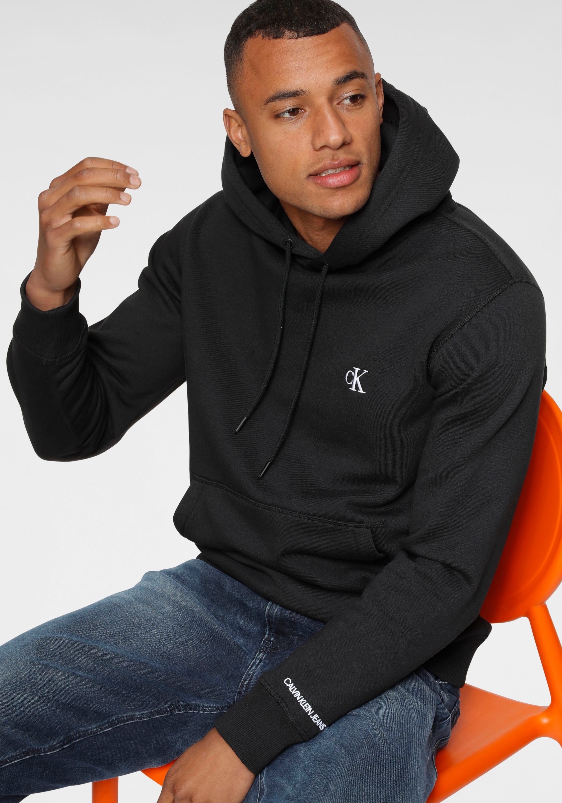 Calvin Klein Jeans Kapuzensweatshirt "CK ESSENTIAL HOODIE", mit Kängurutasc günstig online kaufen