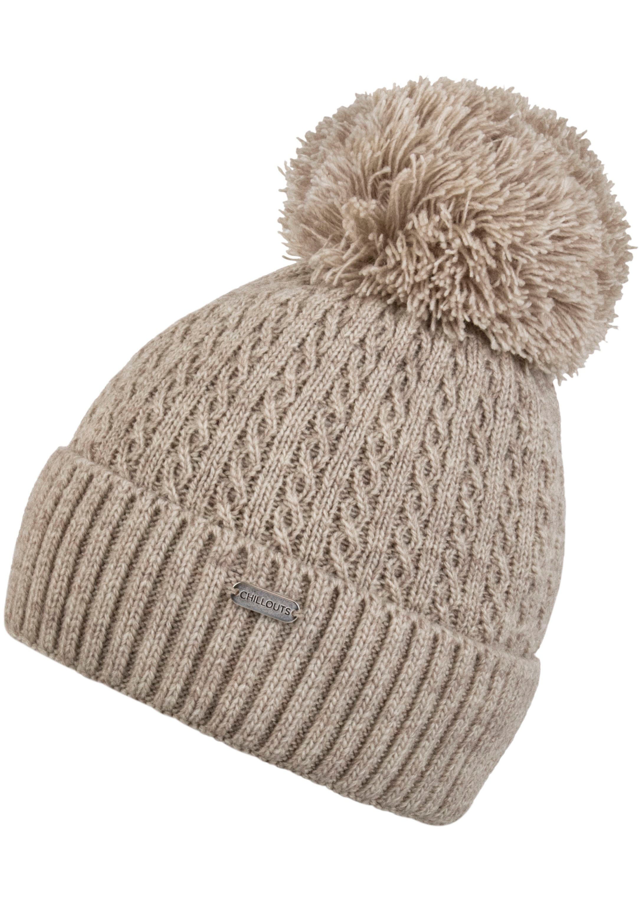 chillouts Bommelmütze "Estephania Hat", mit weichem Fleecefutter günstig online kaufen
