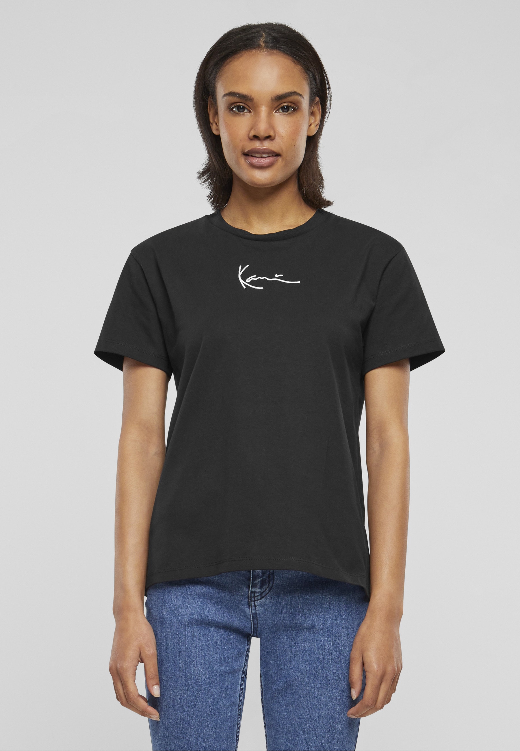 Karl Kani Kurzarmshirt »Karl Kani Damen ESSKKW-T02BLK Small Signature Tee« 1 Stk.