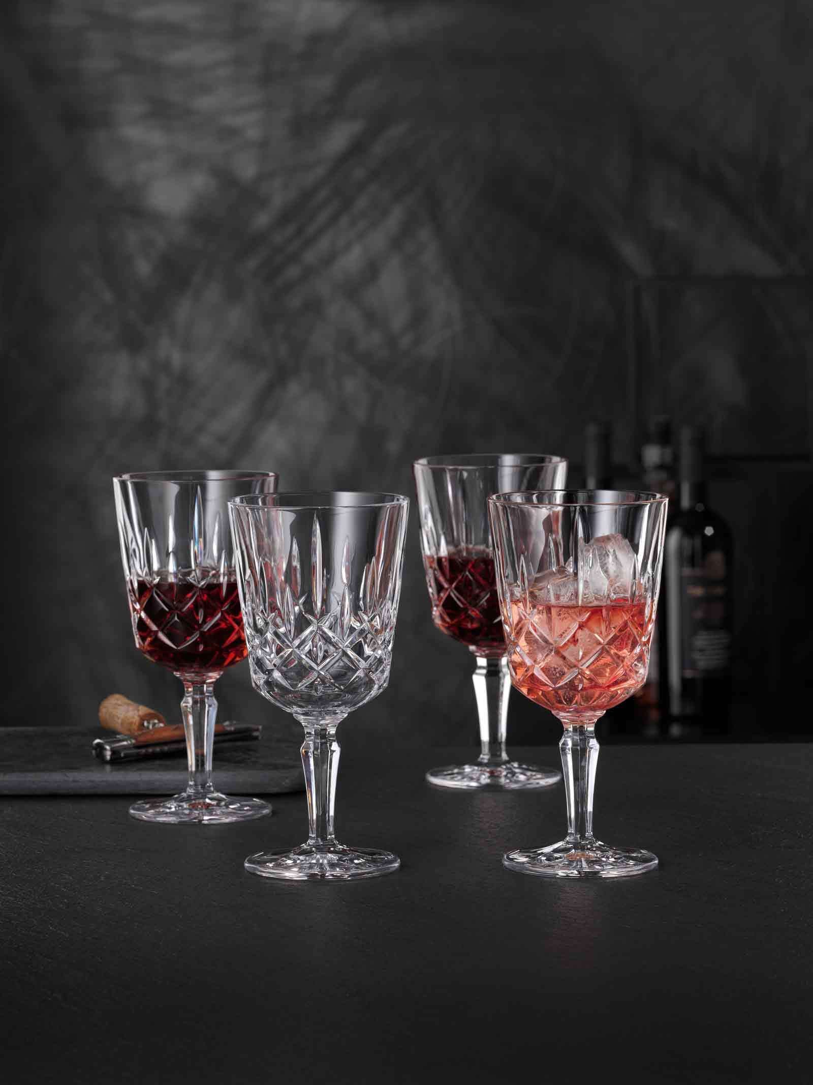 Nachtmann Weißweinglas »Cocktailgläser / Weingläser Noblesse 355 ml 4er Set transparent«