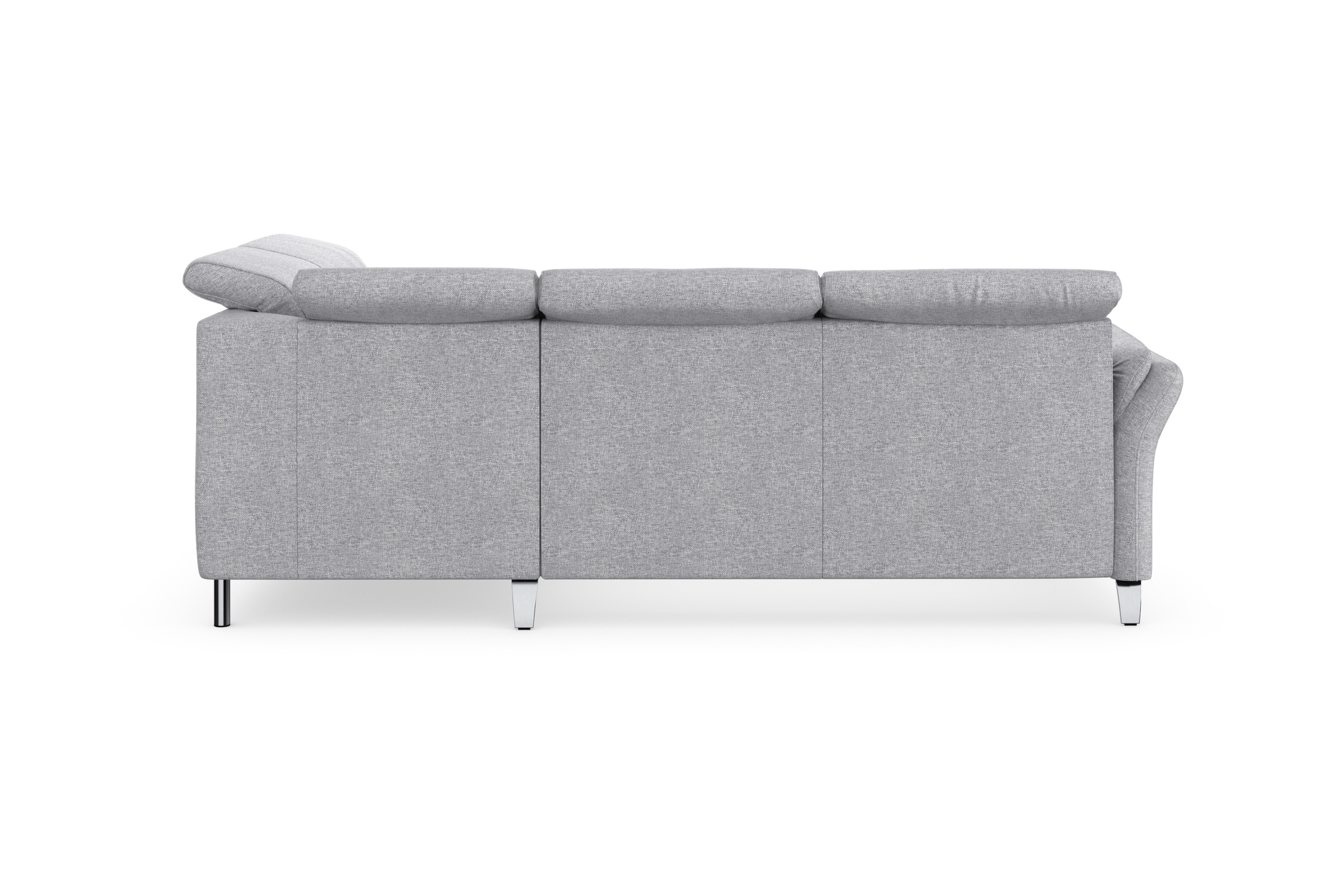 sit&more Ecksofa »Grenoble L-Form mit Federkern«, wahlweise mit Bettfunktion, Bettkasten, Arm- und Kopfteilverstellung