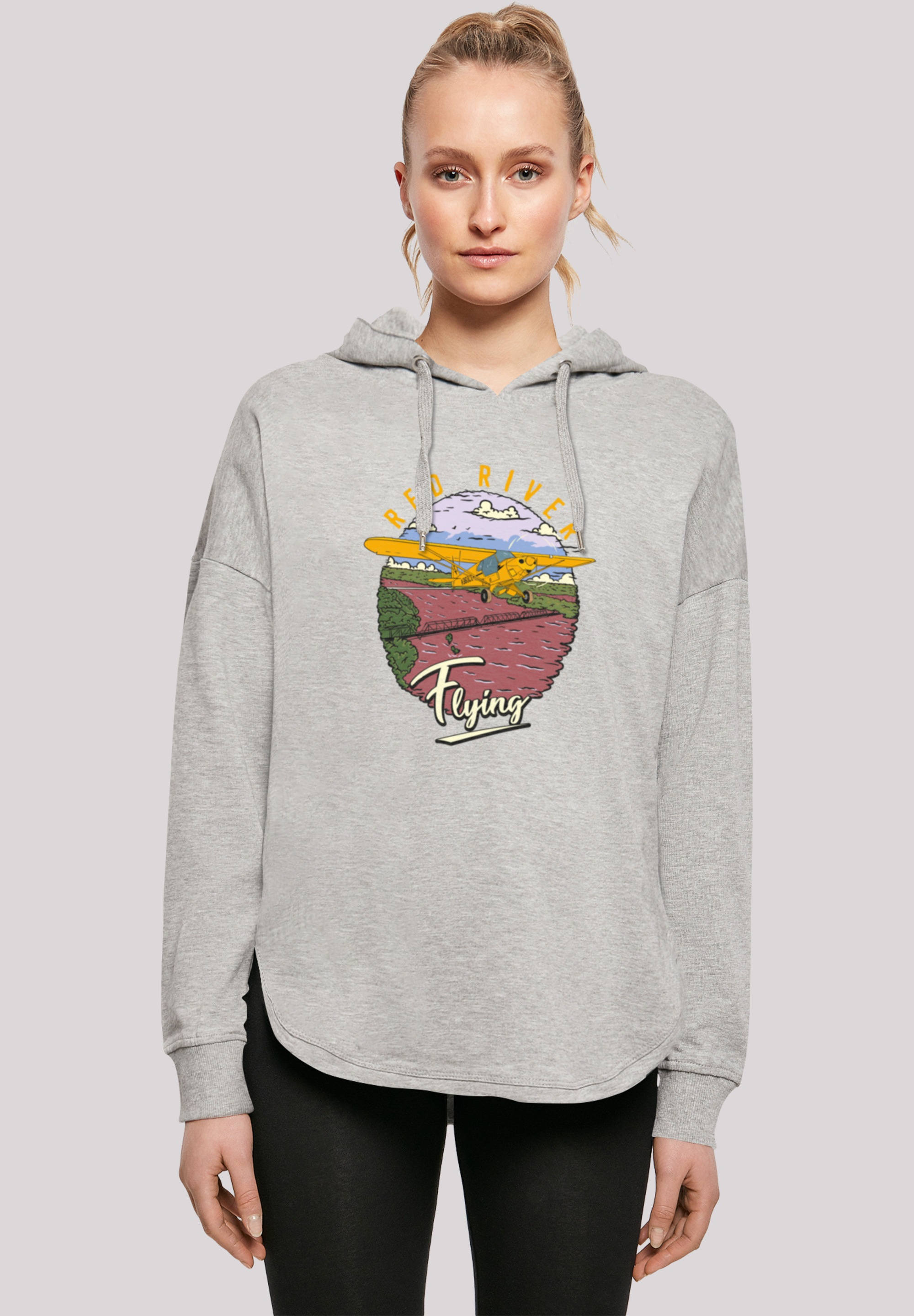 F4NT4STIC Kapuzenpullover "Red River Flying", Print günstig online kaufen