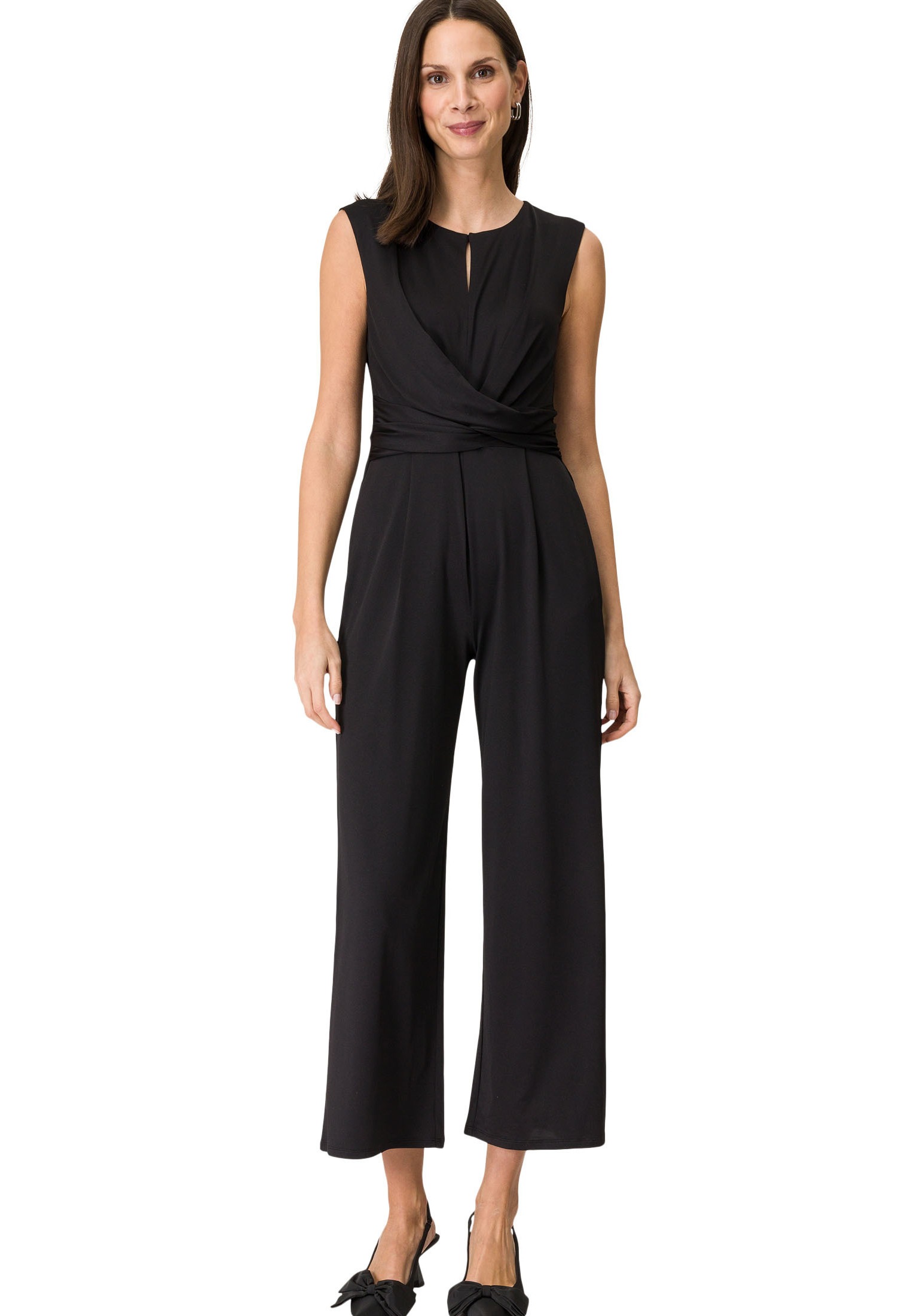 Zero Overall "zero Jumpsuit mit Raffung", (1 tlg.), drapiert /gerafft