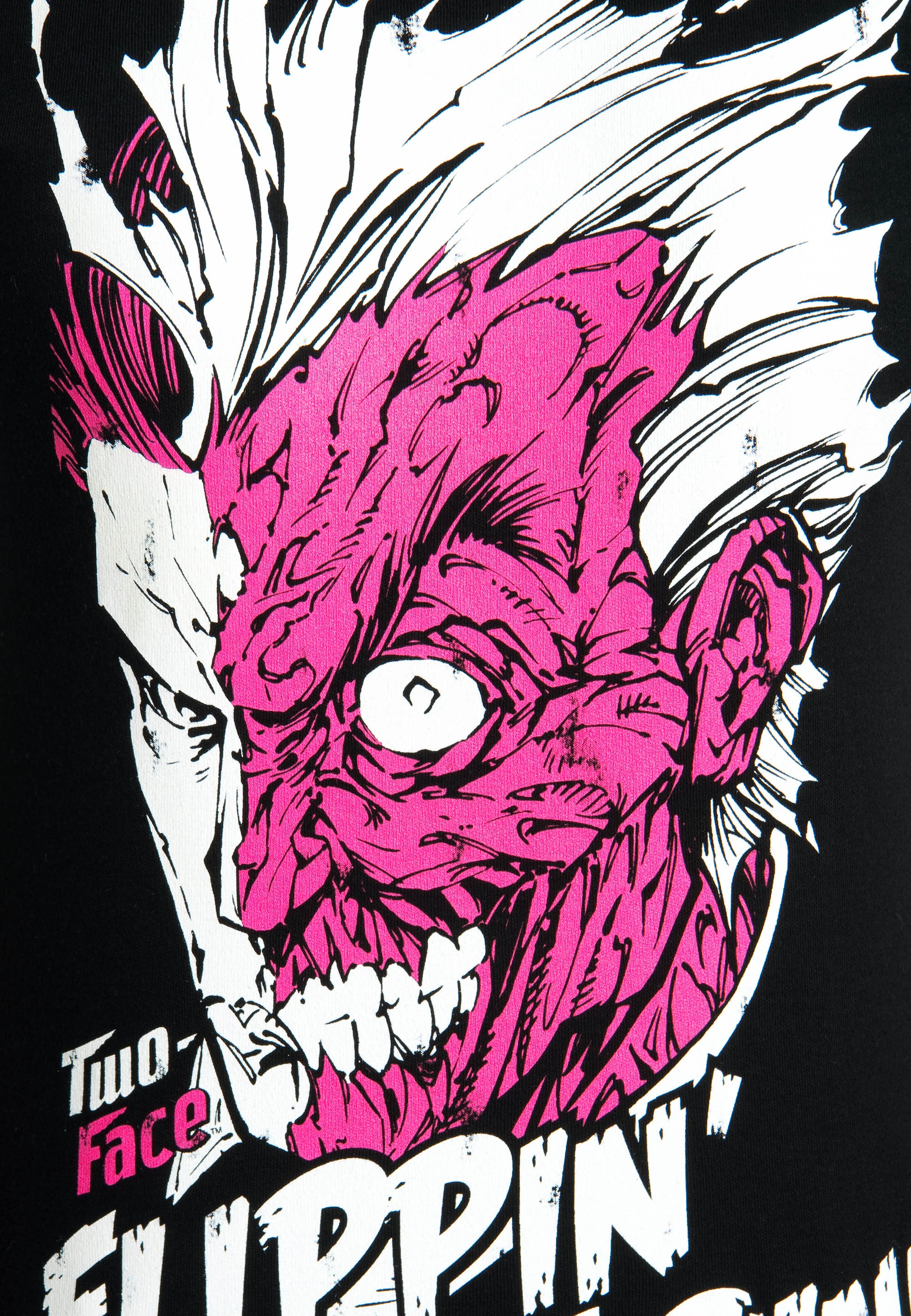 LOGOSHIRT T-Shirt »Two-Face – Flippin The Coin«, mit lizenziertem Originaldesign