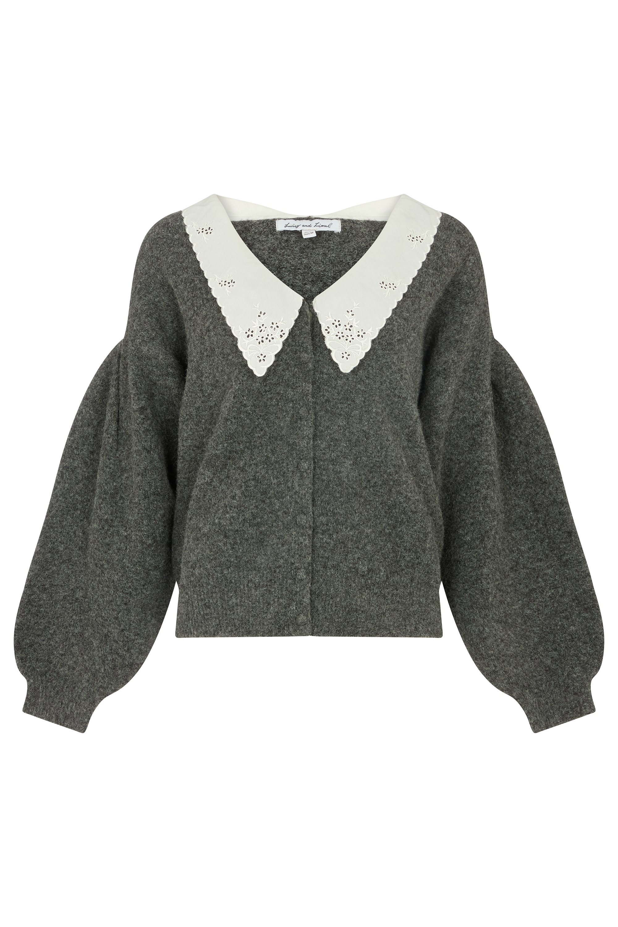 Lily and Lionel Strickjacke "Suzzanna Embroidered Collar Cardigan Damen" günstig online kaufen