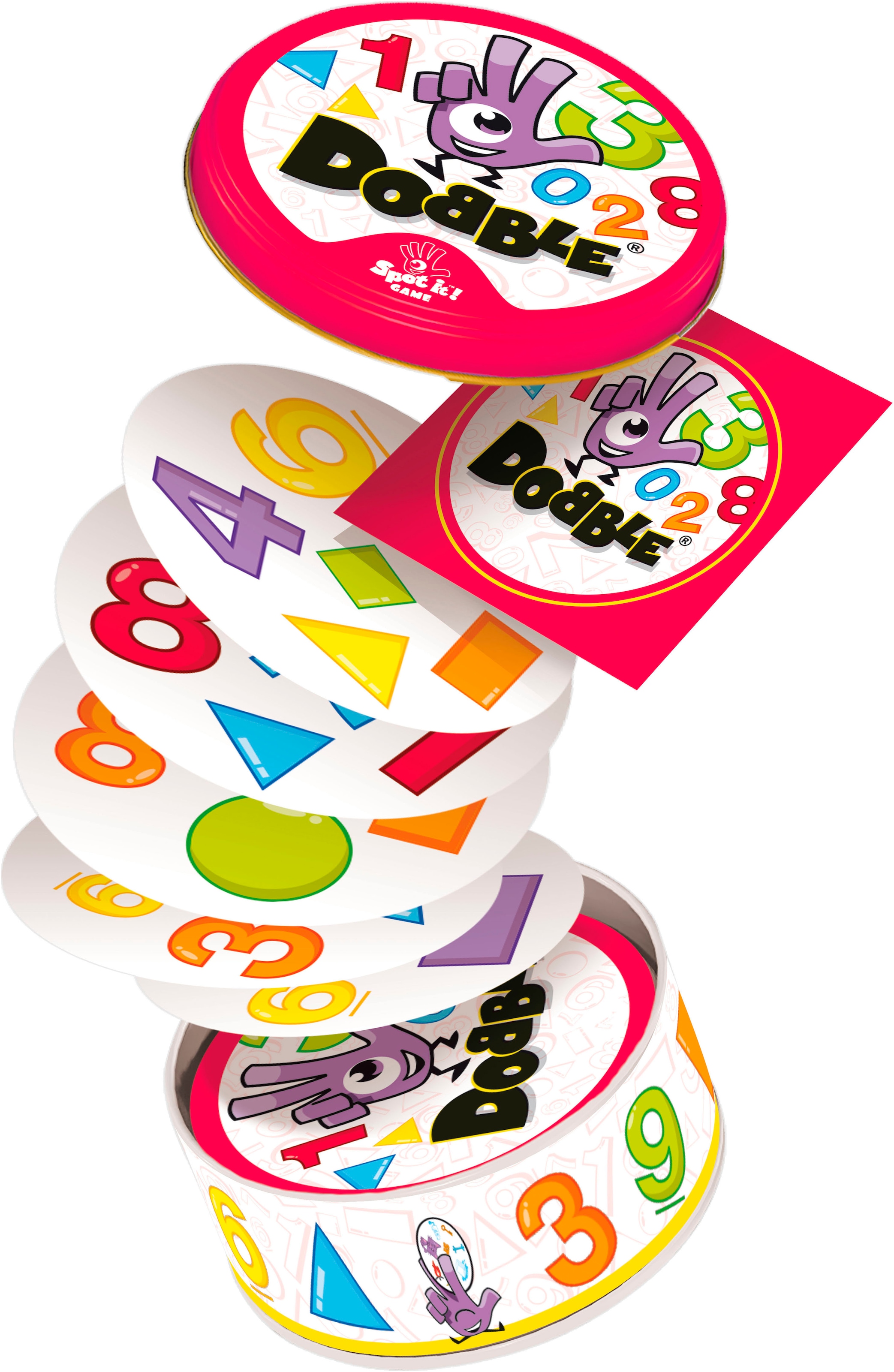 Asmodee Spiel »Dobble 1,2,3 2025« Made in Europe
