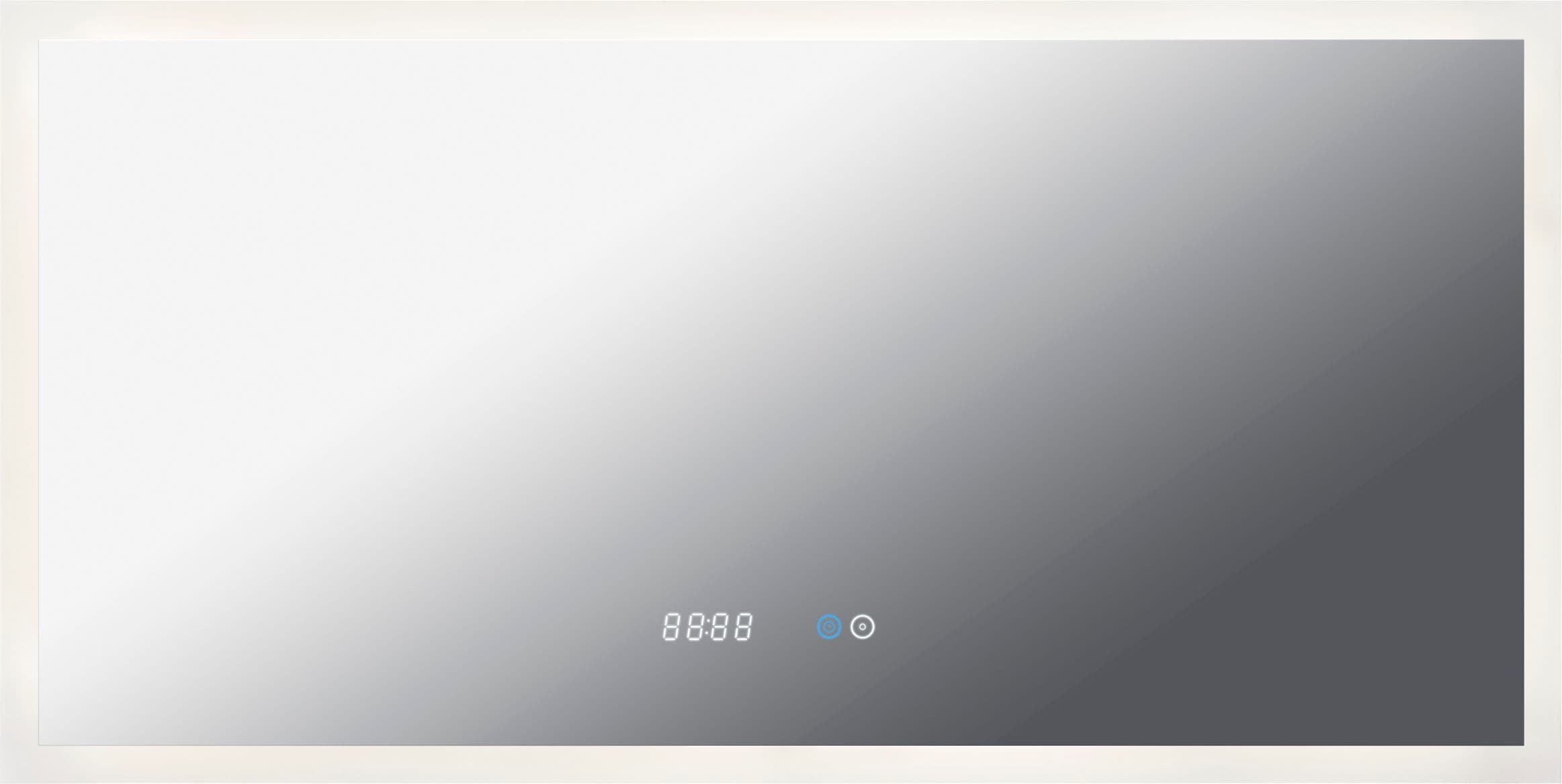 Paco Home Wandleuchte »BECKY« Neutralweiß LED Spiegel mit Beleuchtung Spiegellampe Touchschalter Lampe für Bad