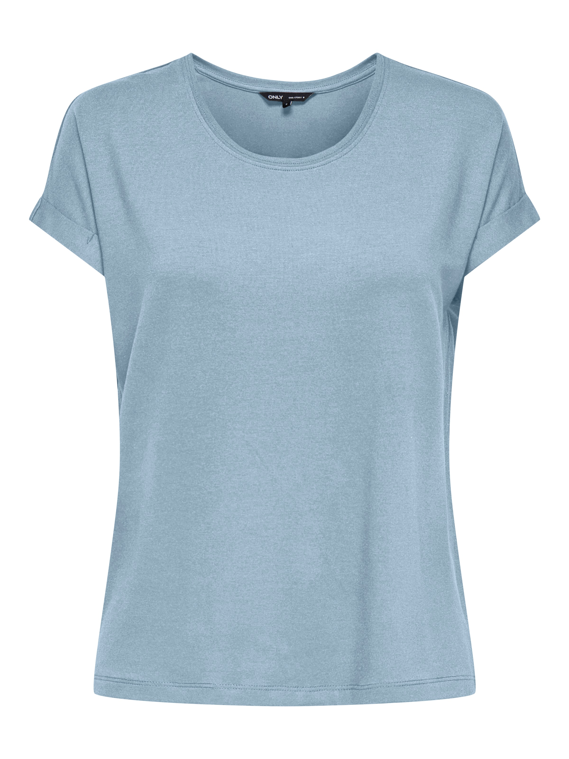 ONLY "ONLMOSTER – Kurzarmshirt mit Aufschlag und klassischem Look" unifarbe günstig online kaufen