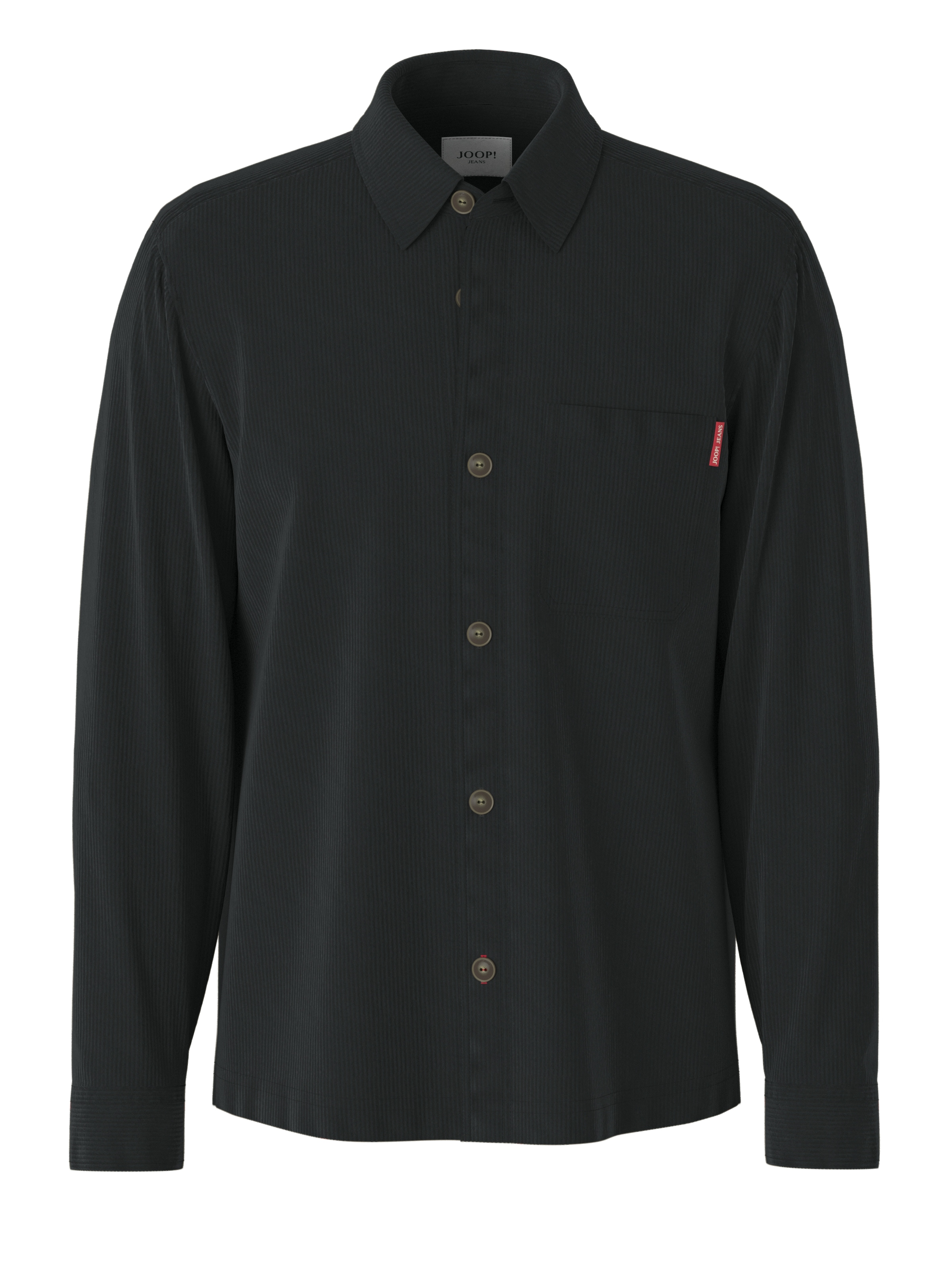 Joop Jeans Langarmhemd "Harvi1", mit kontrastfarbenen Knöpfen günstig online kaufen