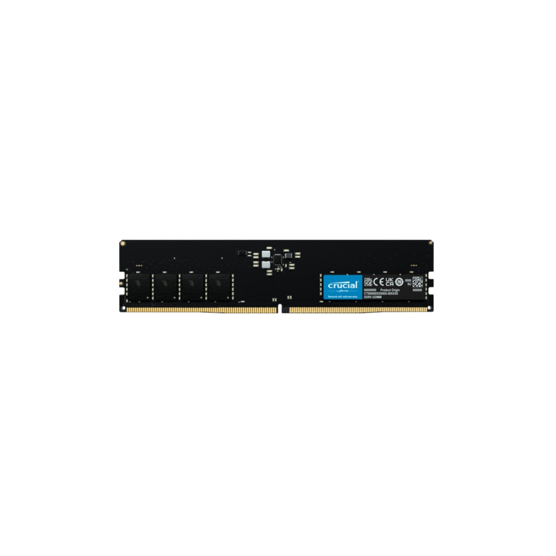 CRUCIAL Arbeitsspeicher "CT16G56C46U5", 16 GB, schwarz, Arbeitsspeicher