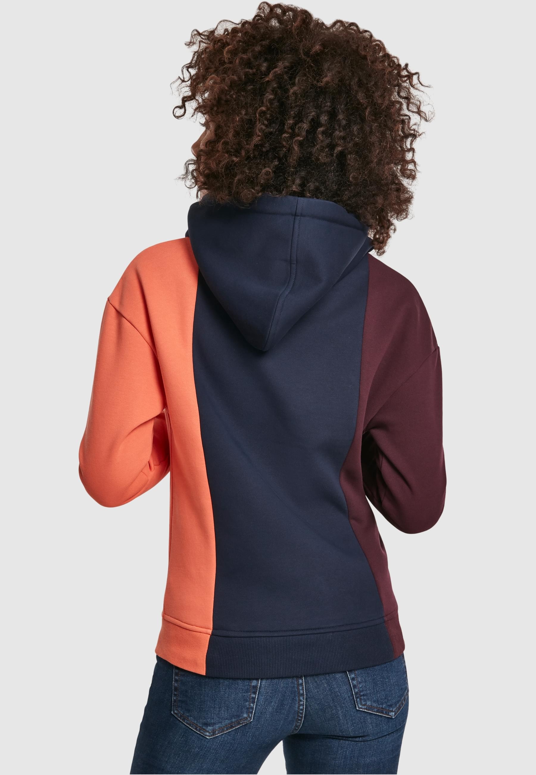 URBAN CLASSICS Rundhalspullover »Urban Classics Damen Ladies Tripple Hoody«, (1 tlg.)
