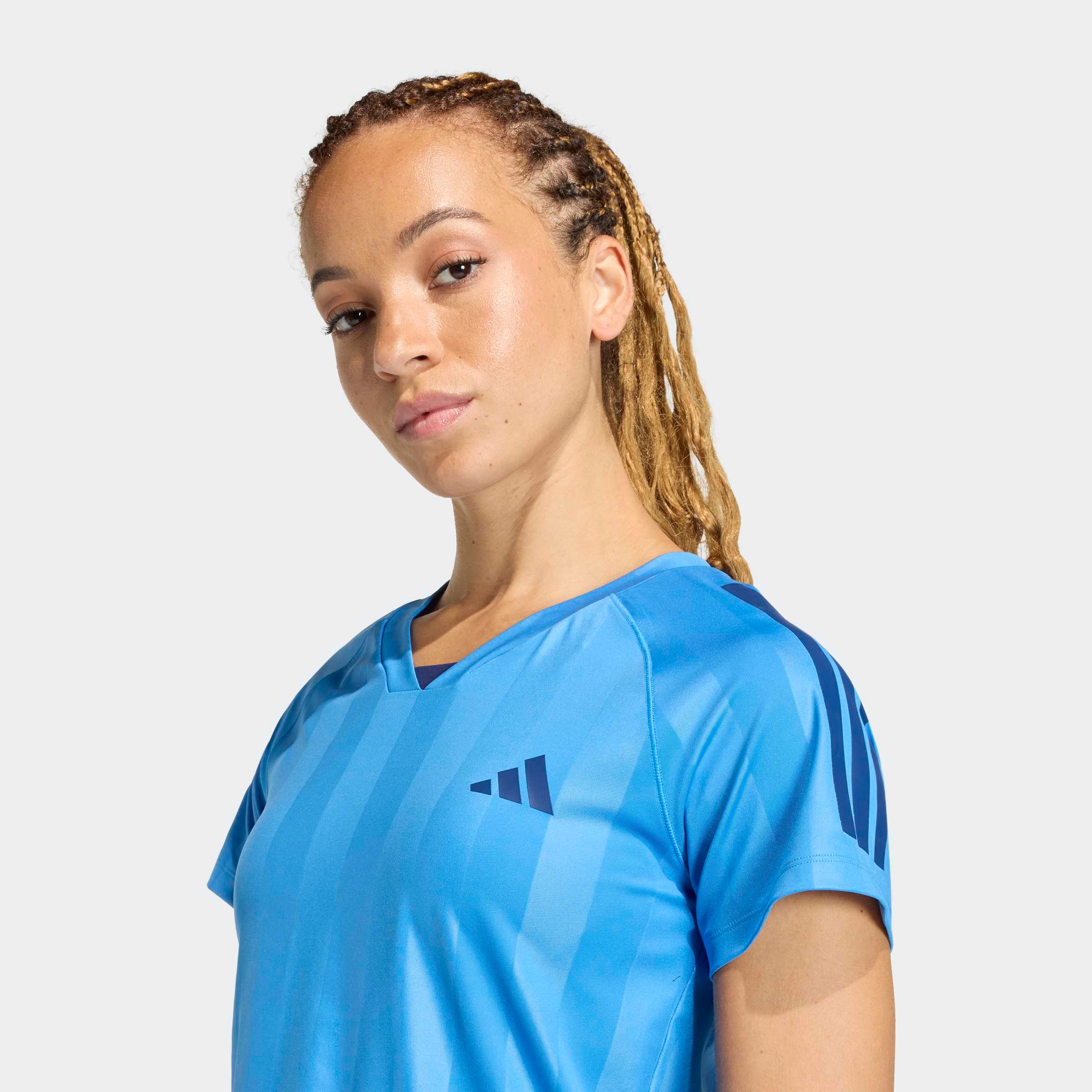 adidas Performance T-Shirt »HYPERGLAM 3-STREIFEN EMBOSS«