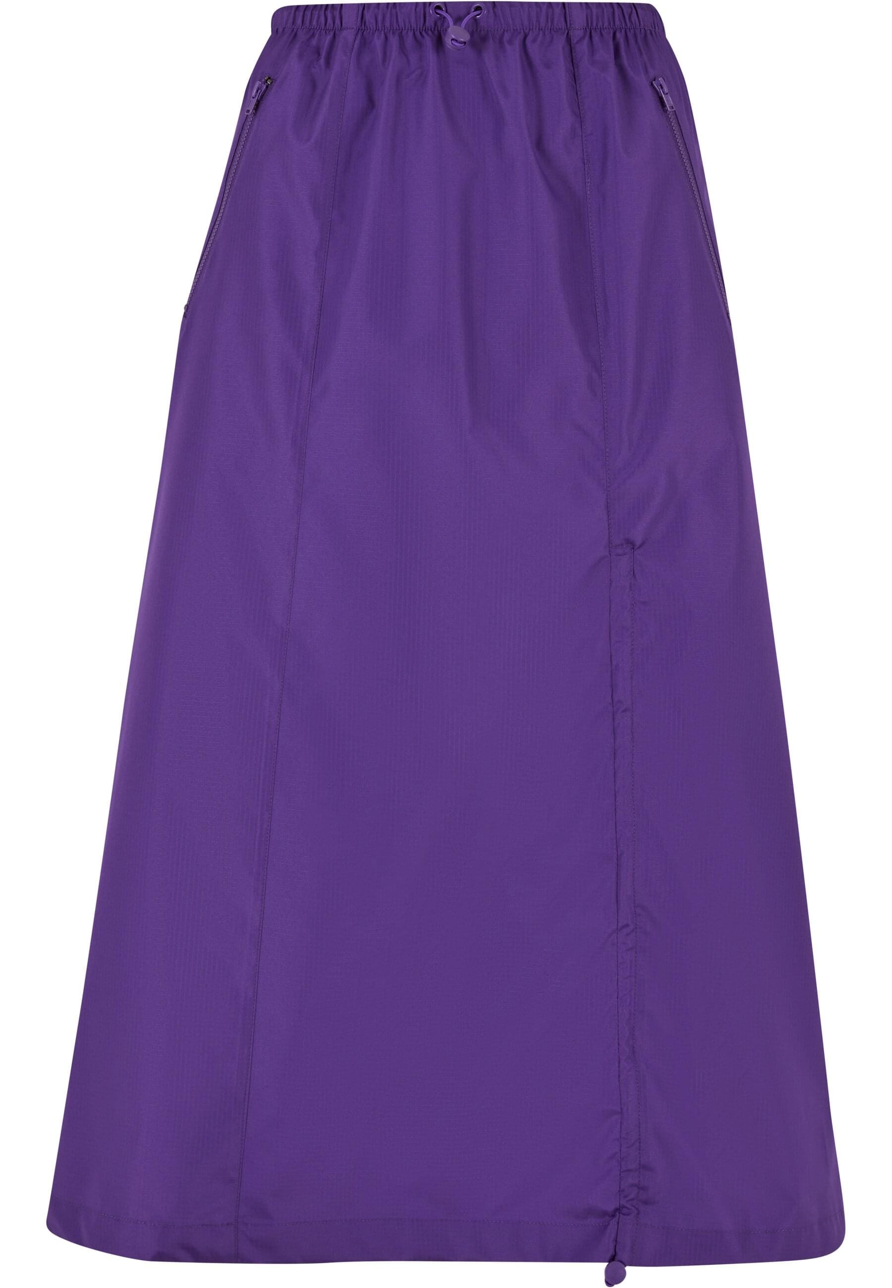 Sommerrock »Urban Classics Damen Ladies Ripstop Parachute Midi Skirt«, (1 tlg.)