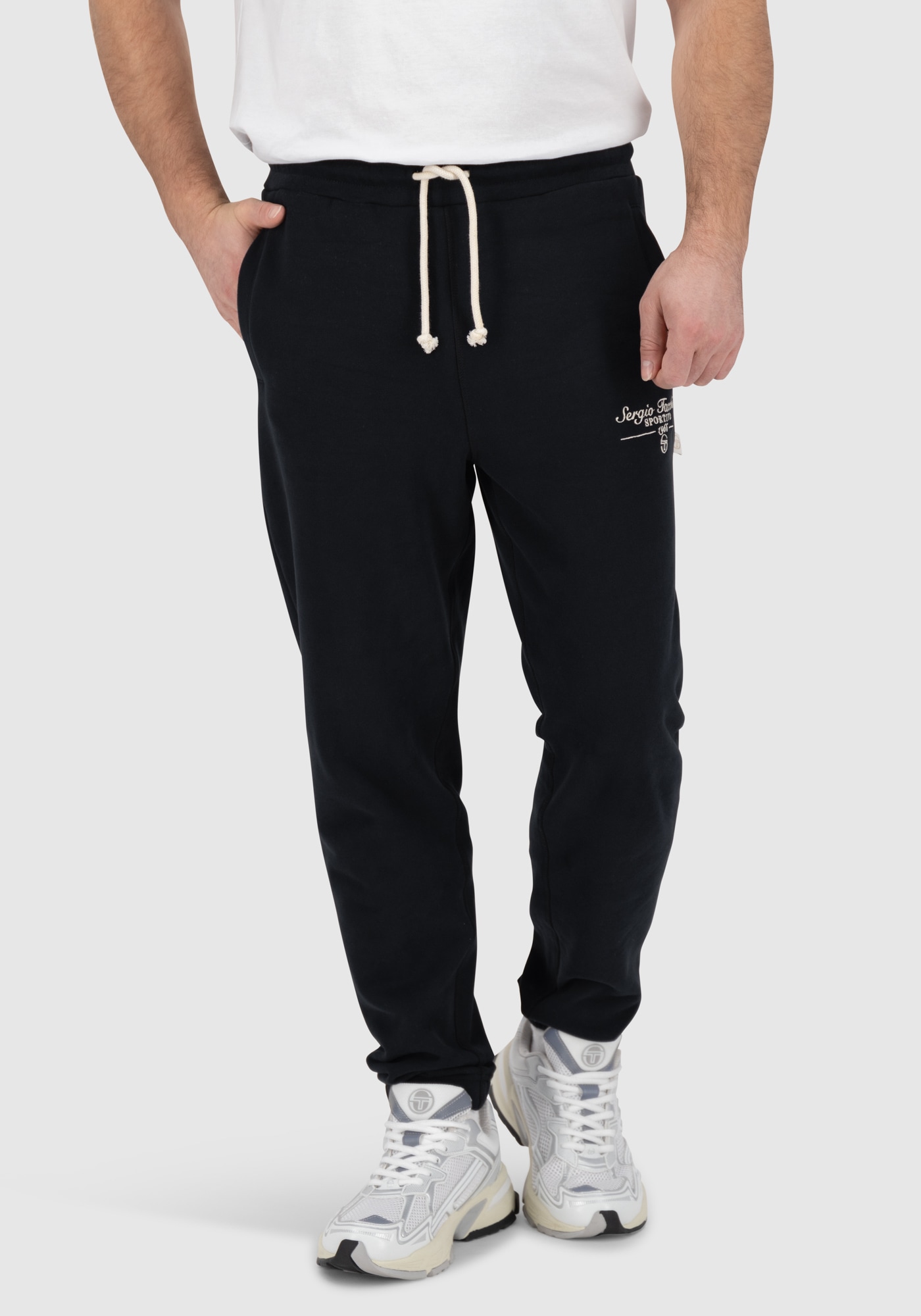 Sergio Tacchini Jogginghose »ORESTE JOGGER Herren«, Trainingshose Herren, Jogginghose, Fleece, Sporthose, Streetwear, Sale