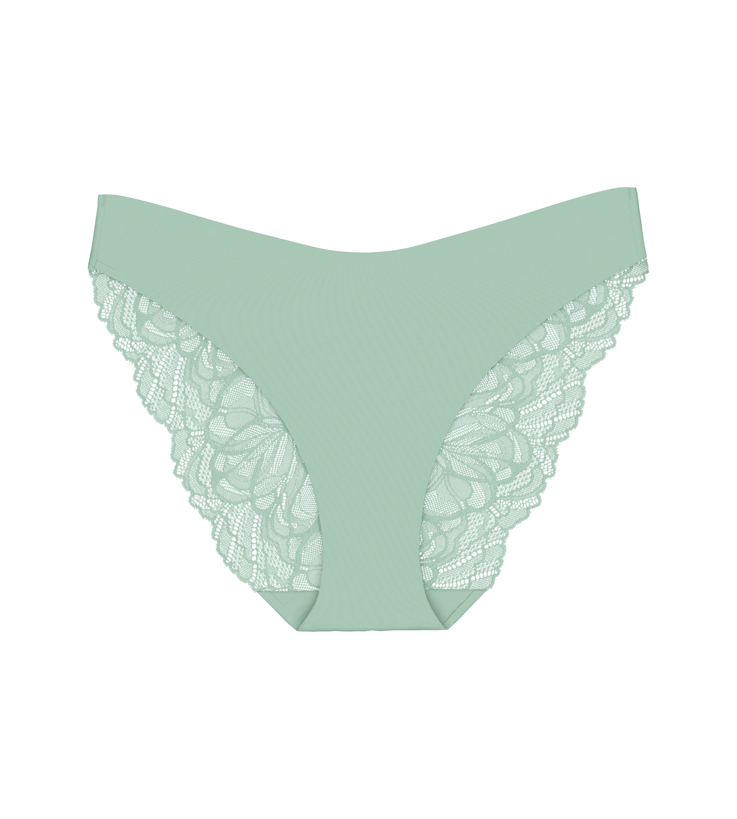 Triumph Tai-Slip »Body Make-Up Illusion Lace«, florale Stretch-Spitze, hoher Beinausschnitt, weiche Microfaser