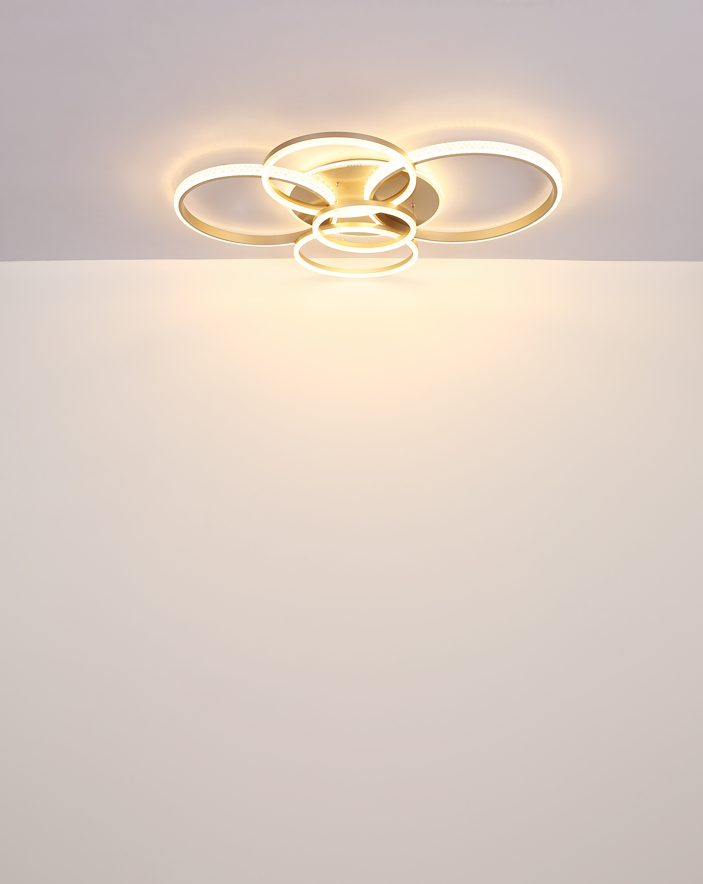 GLOBO LIGHTING Deckenleuchte »LORELEI« LED-Modul 1 Stk. Warmweiß Deckenlampe Wohnzimmer-Leuchte Schlafzimmer-Leuchte Flur Küche