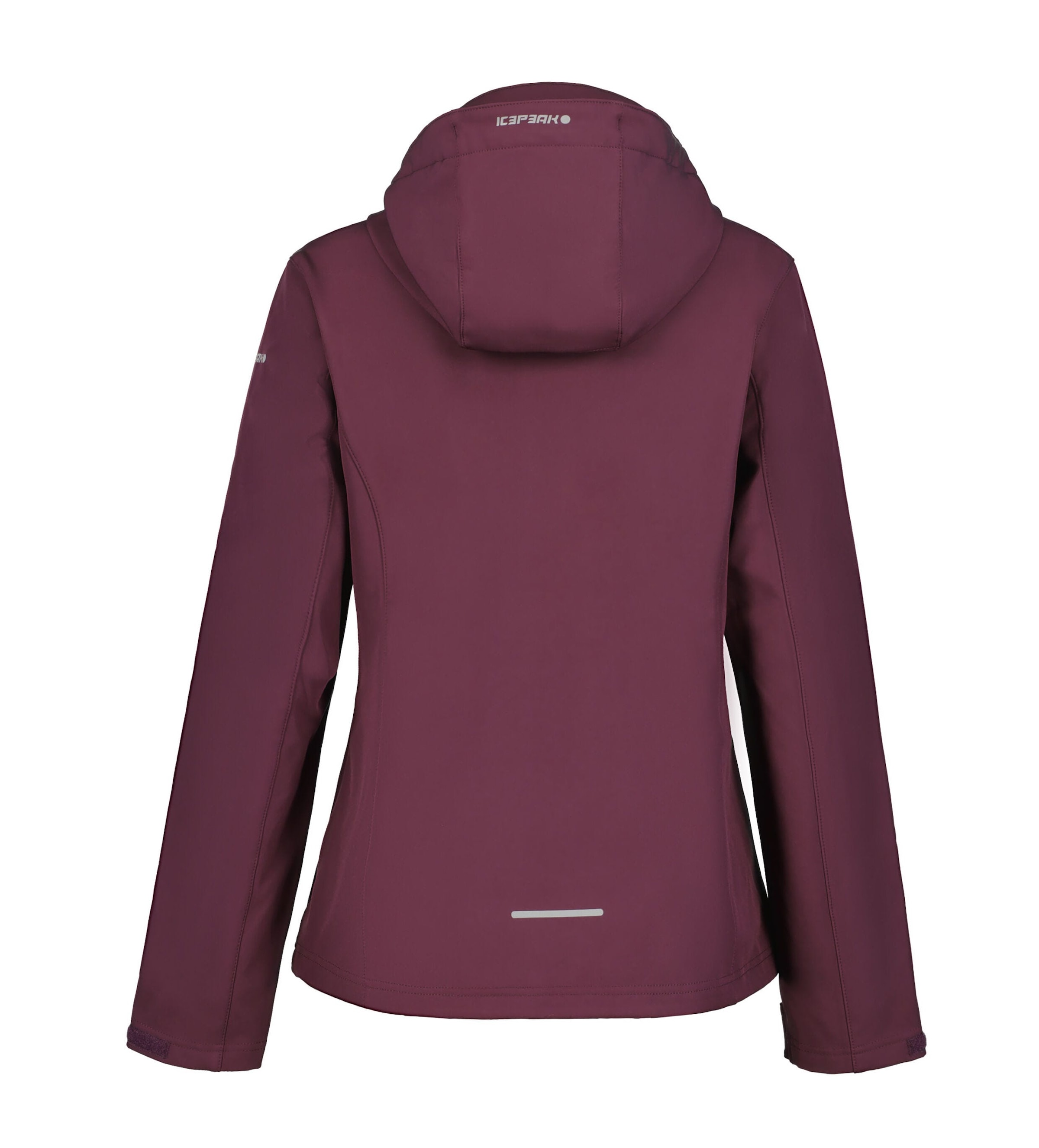 Icepeak Softshelljacke »D SOFTSHELLJACKE BRENHAM«, mit Kapuze, mit hohem Stehkragen