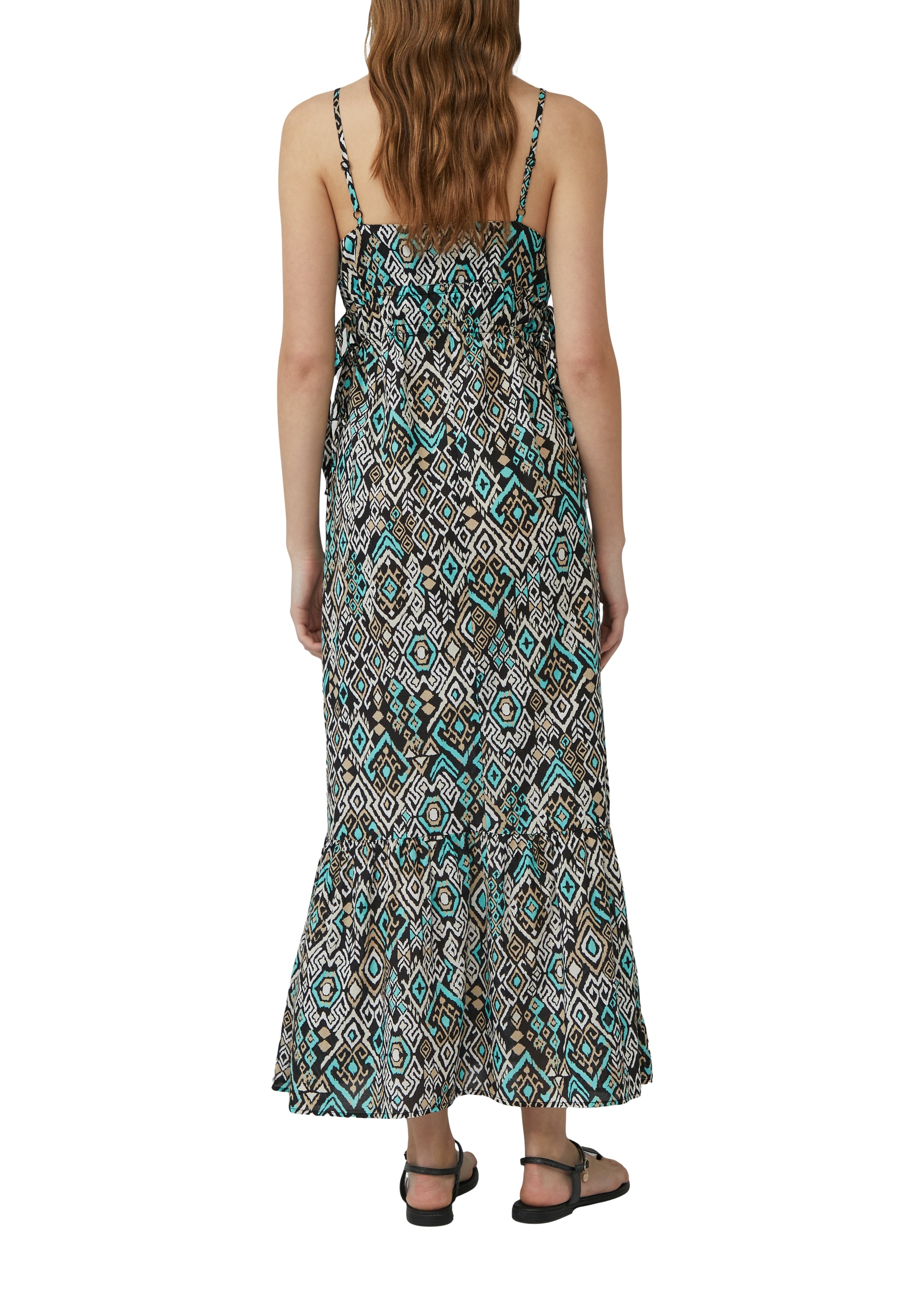 s.Oliver Maxikleid, mit All-Over Print günstig online kaufen