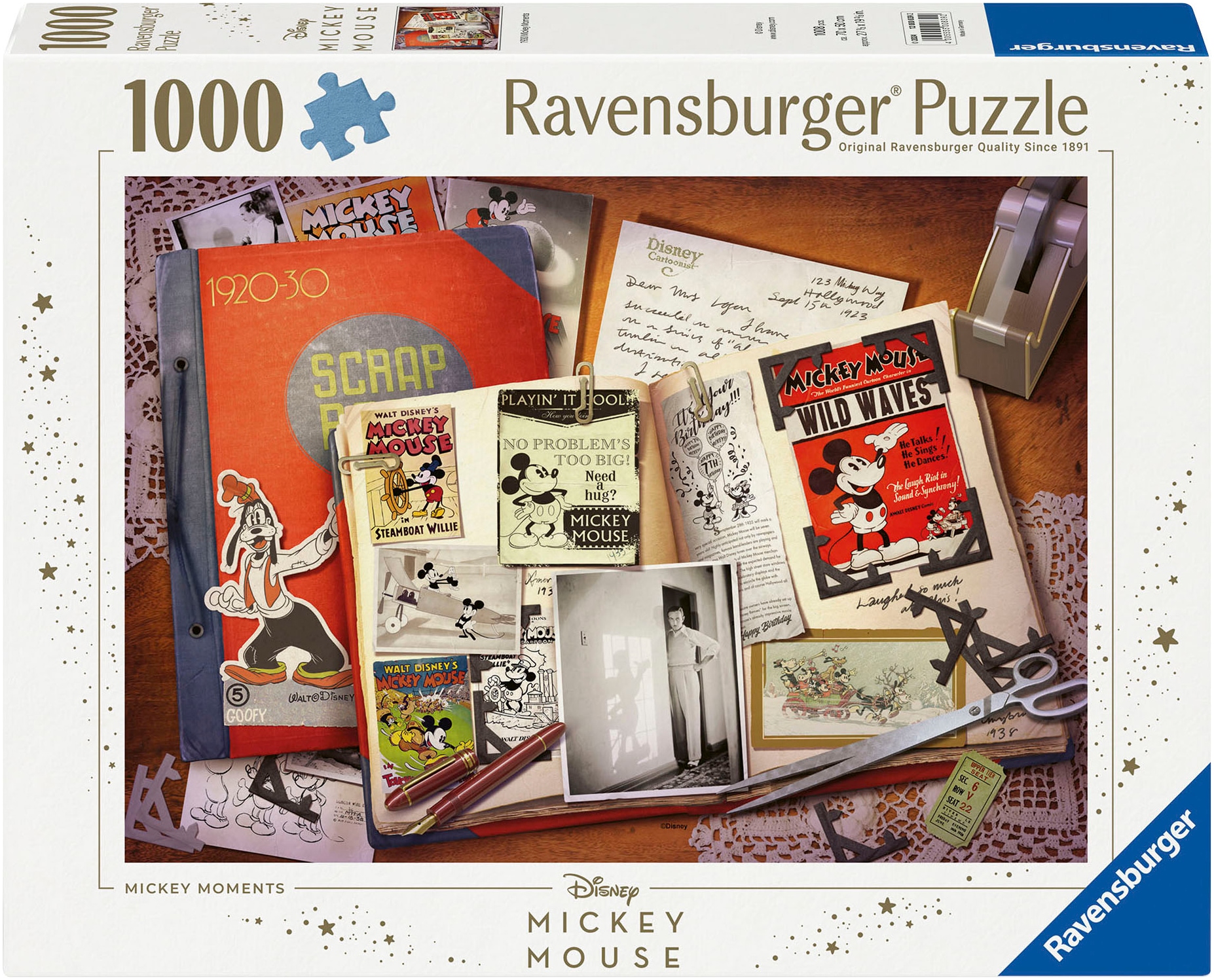 Puzzle »Disney Mickey Mouse, 1930 Mickey Moments«, Made in Germany; FSC® - schützt...