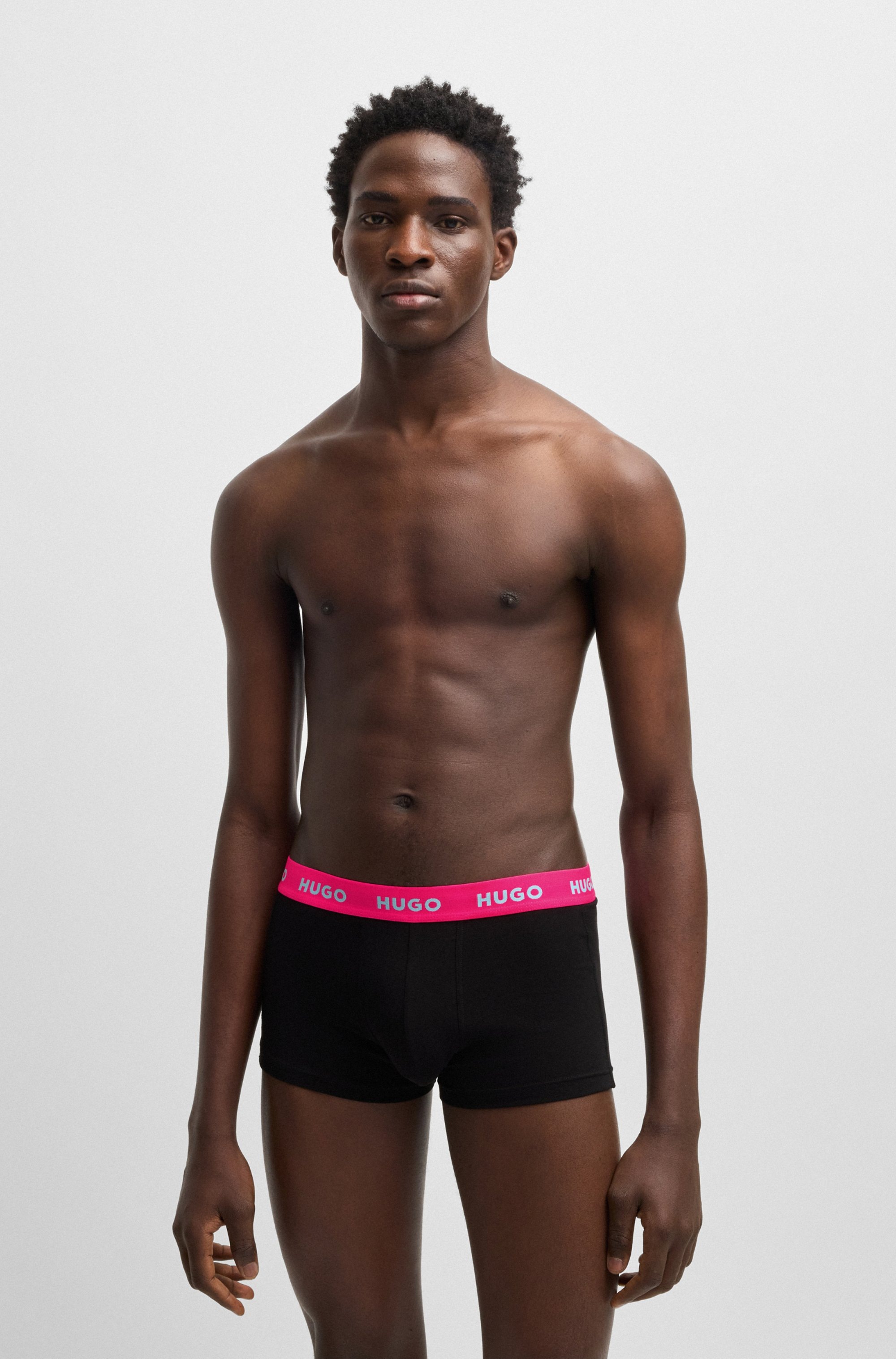 HUGO Underwear Trunk "TRUNK TRIPLET PACK" Packung, 3 Stk. mit Logoschriftzu günstig online kaufen