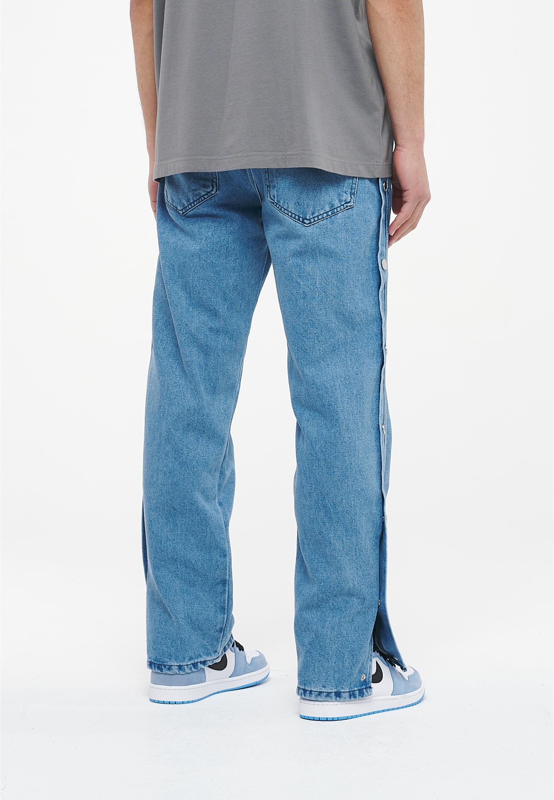 2Y Studios Bequeme Jeans »2Y Studios Herren 2Y Premium Buttoned Straight Jeans«, (1 tlg.)