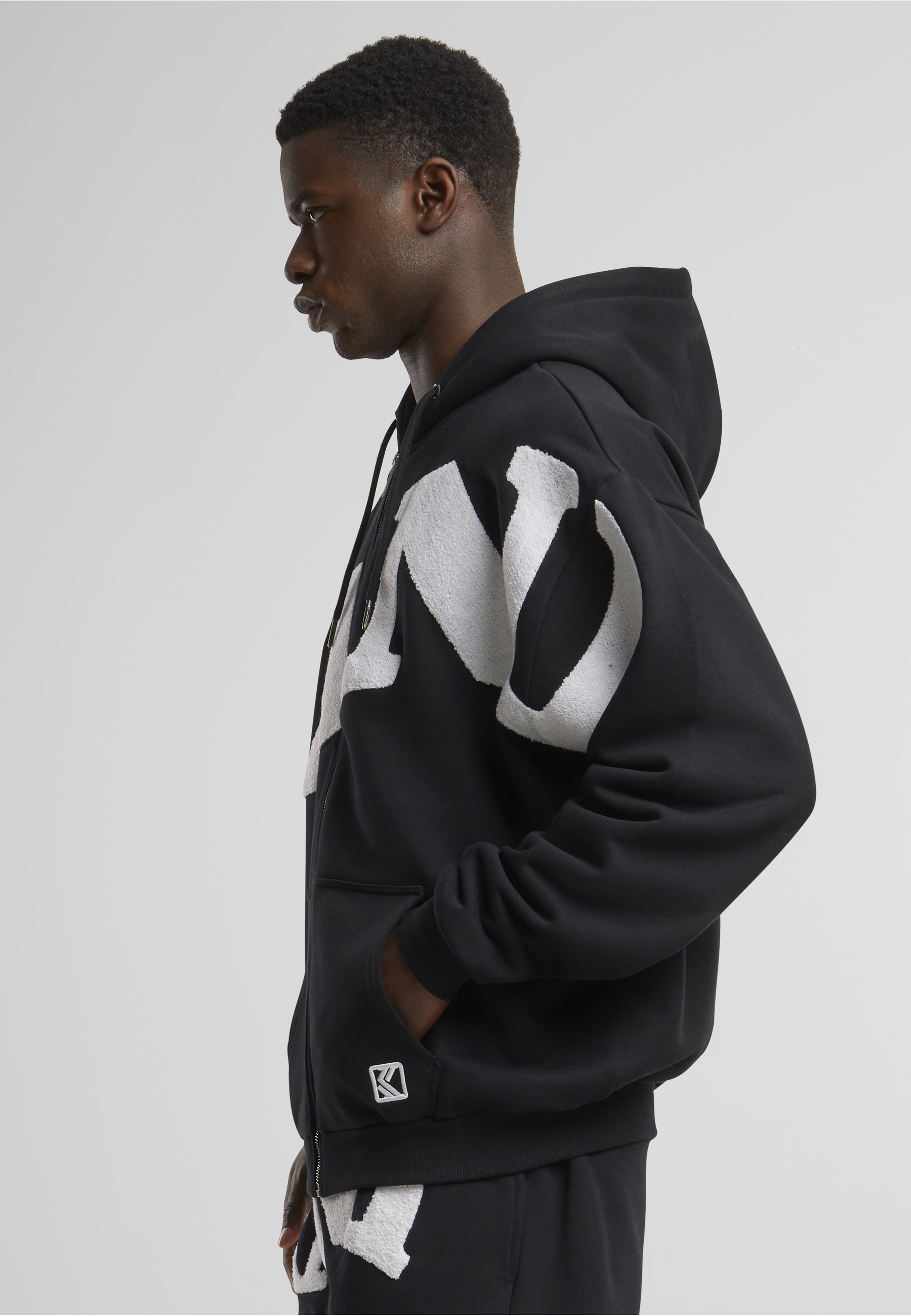 Karl Kani Kapuzenpullover »Karl Kani Herren KM242-035-3 KK Wavy Retro Os Full Zip Hoodie« 1