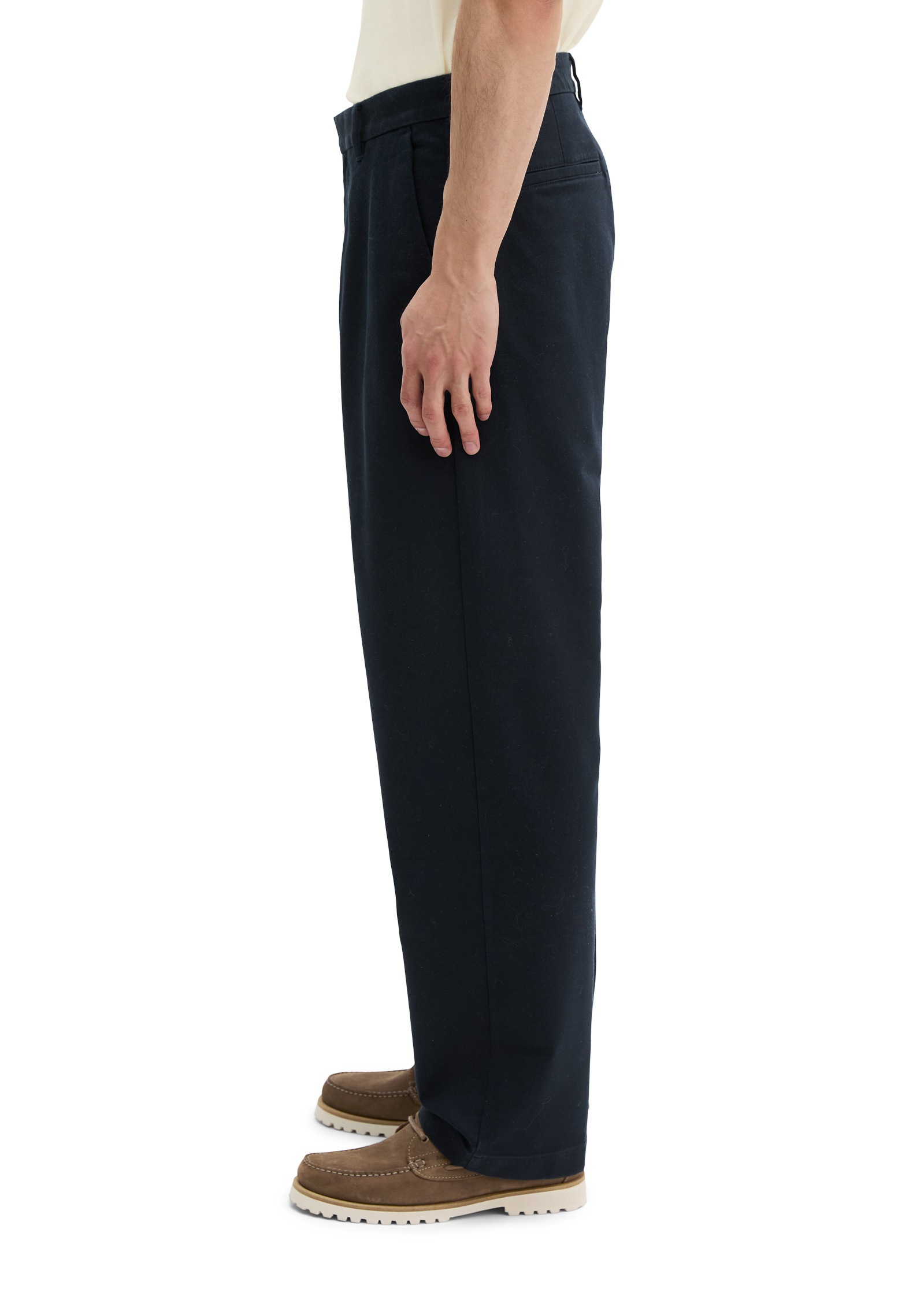 Marc O'Polo Chinohose »aus elastischem Bio-Baumwollsatin«