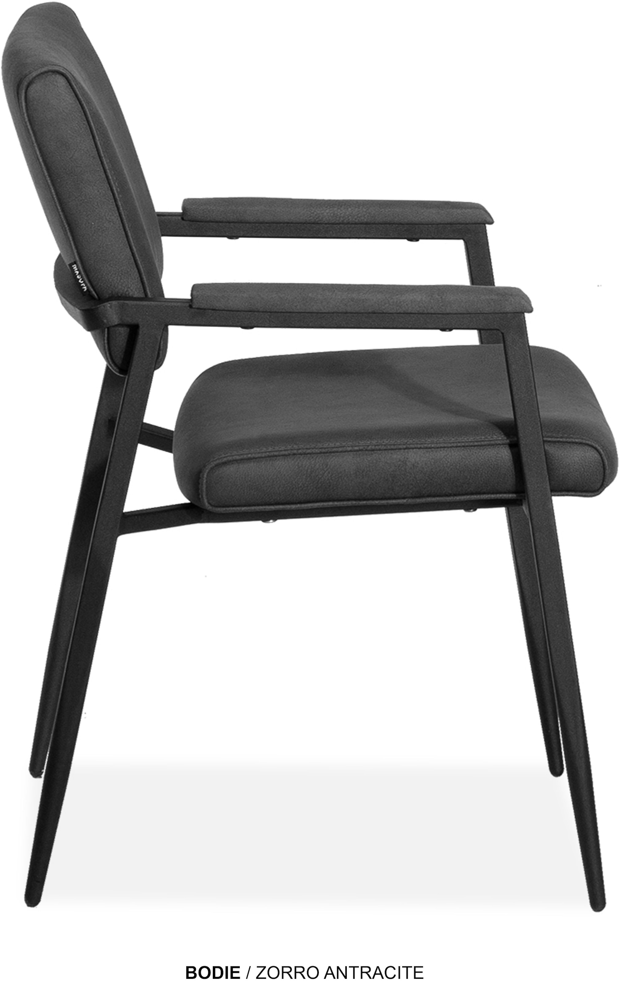 OMG Design Esszimmerstuhl »Bodie« (Set) 2 Stk.bequemer Armlehnenstuhl, pflegeleichter Bezug