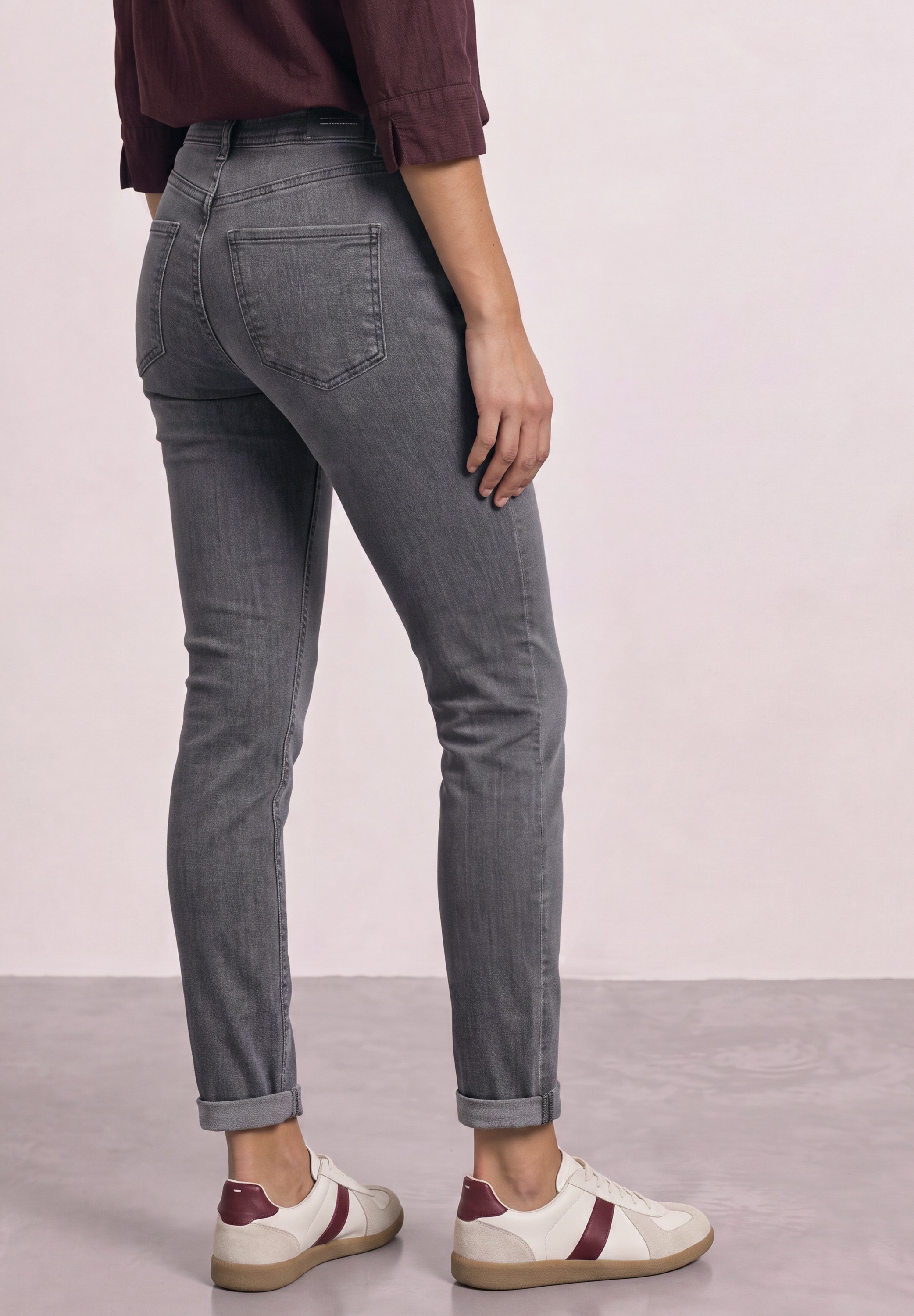 STREET ONE Comfort-fit-Jeans Middle Waist