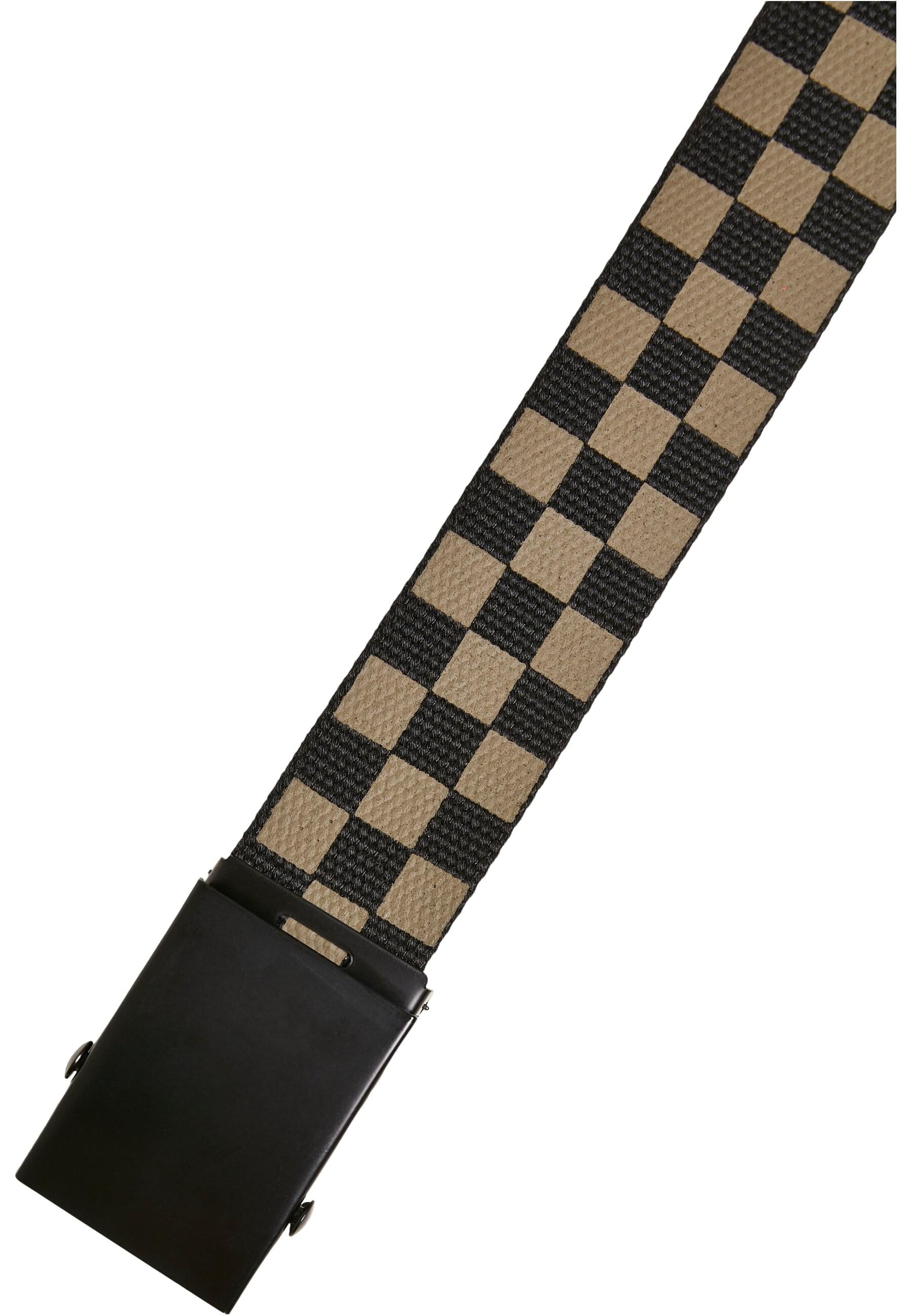 URBAN CLASSICS Hüftgürtel »Urban Classics Unisex Check And Solid Canvas Belt 2-Pack«