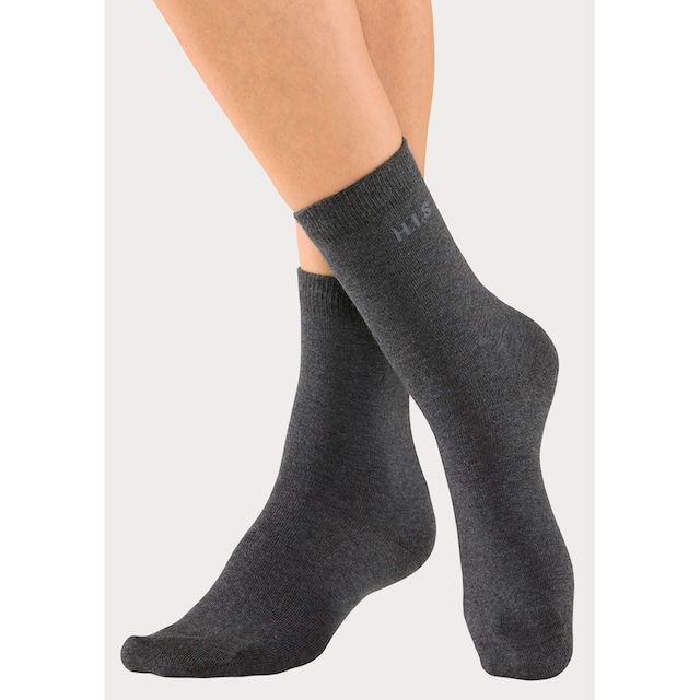 H.I.S Socken, (16 Paar), mit eingestricktem Markenlogo kaufen | BAUR