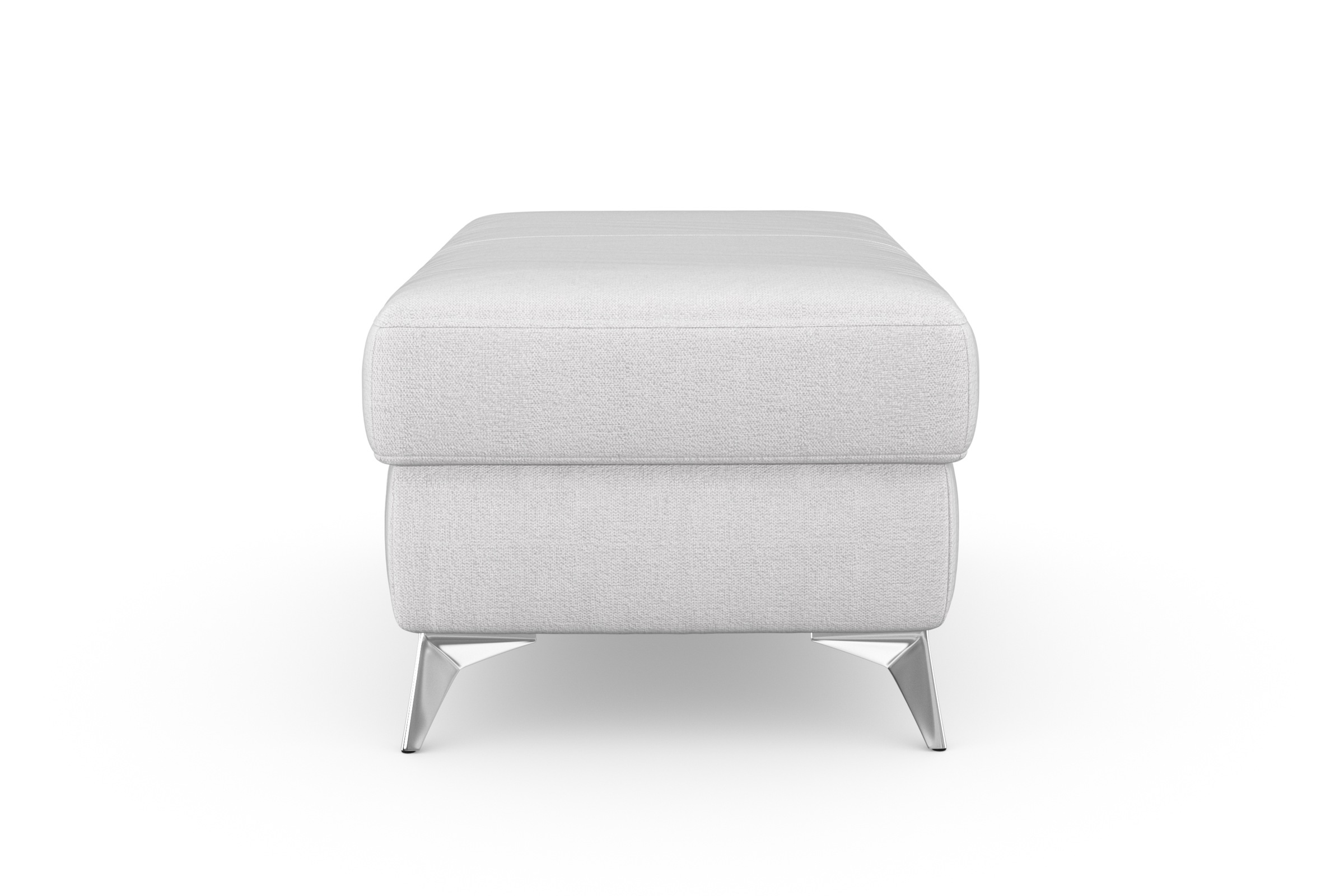 Stauraumhocker SIT & MORE "Padua", silber, B:100cm H:47cm, Hocker, mit Stauraum 3