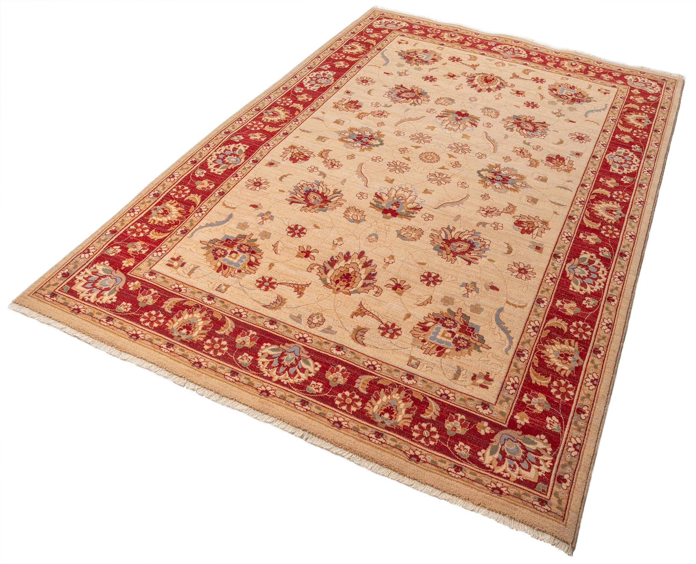 THEKO Wollteppich "Saharna 2444" rechteckig 12 mm Höhe reine Wolle, Orient- günstig online kaufen