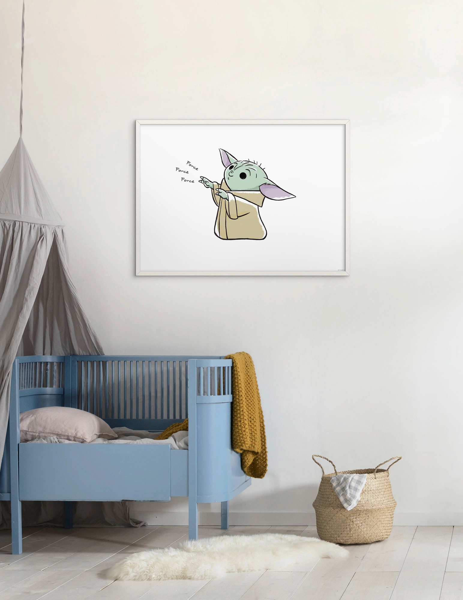 Komar Bild "Mandalorian The Child Sweet Force" Disney  Star Wars 1 Stk. tlg günstig online kaufen