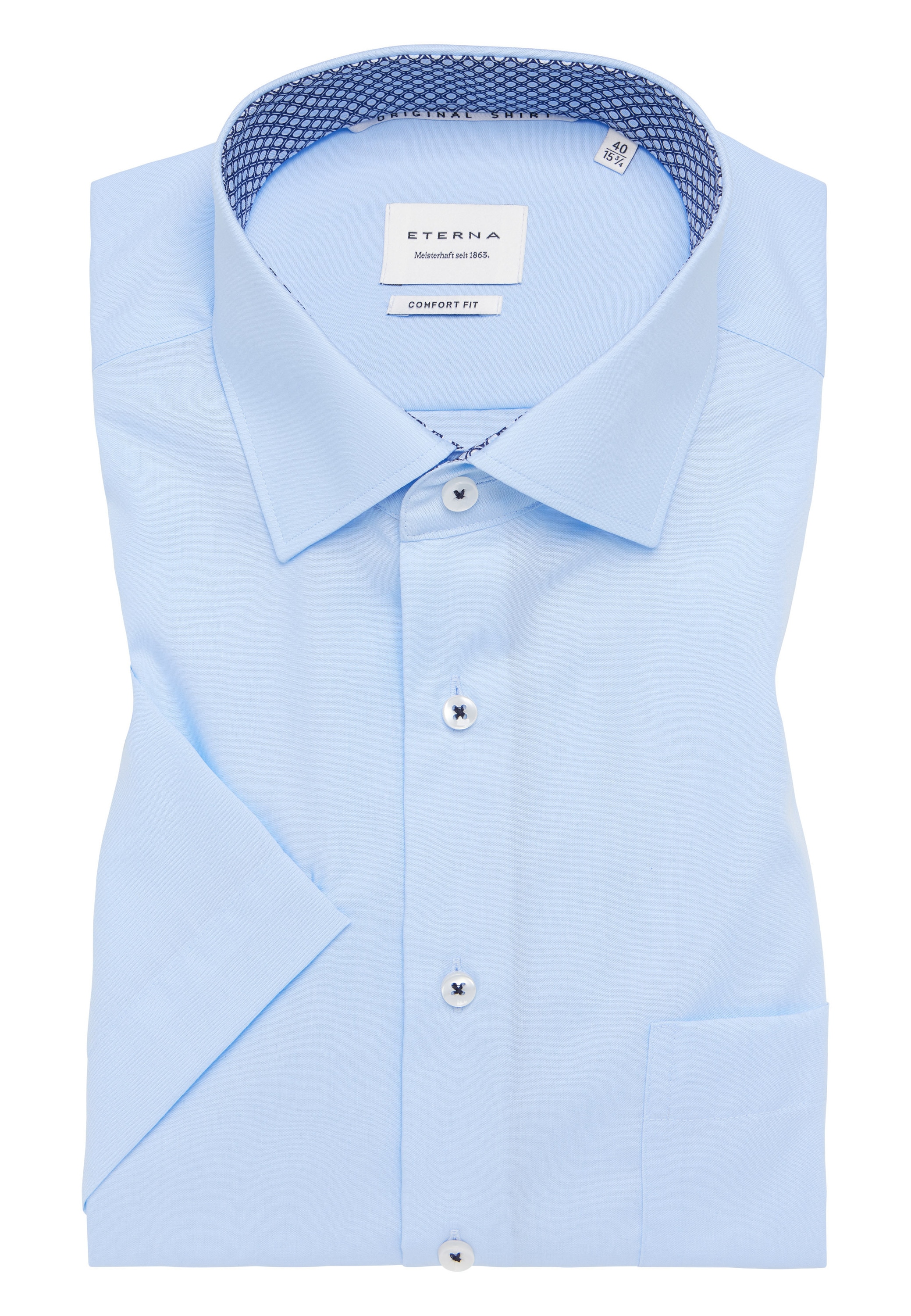 Eterna Kurzarmhemd »COMFORT FIT«, NON IRON (bügelfrei)