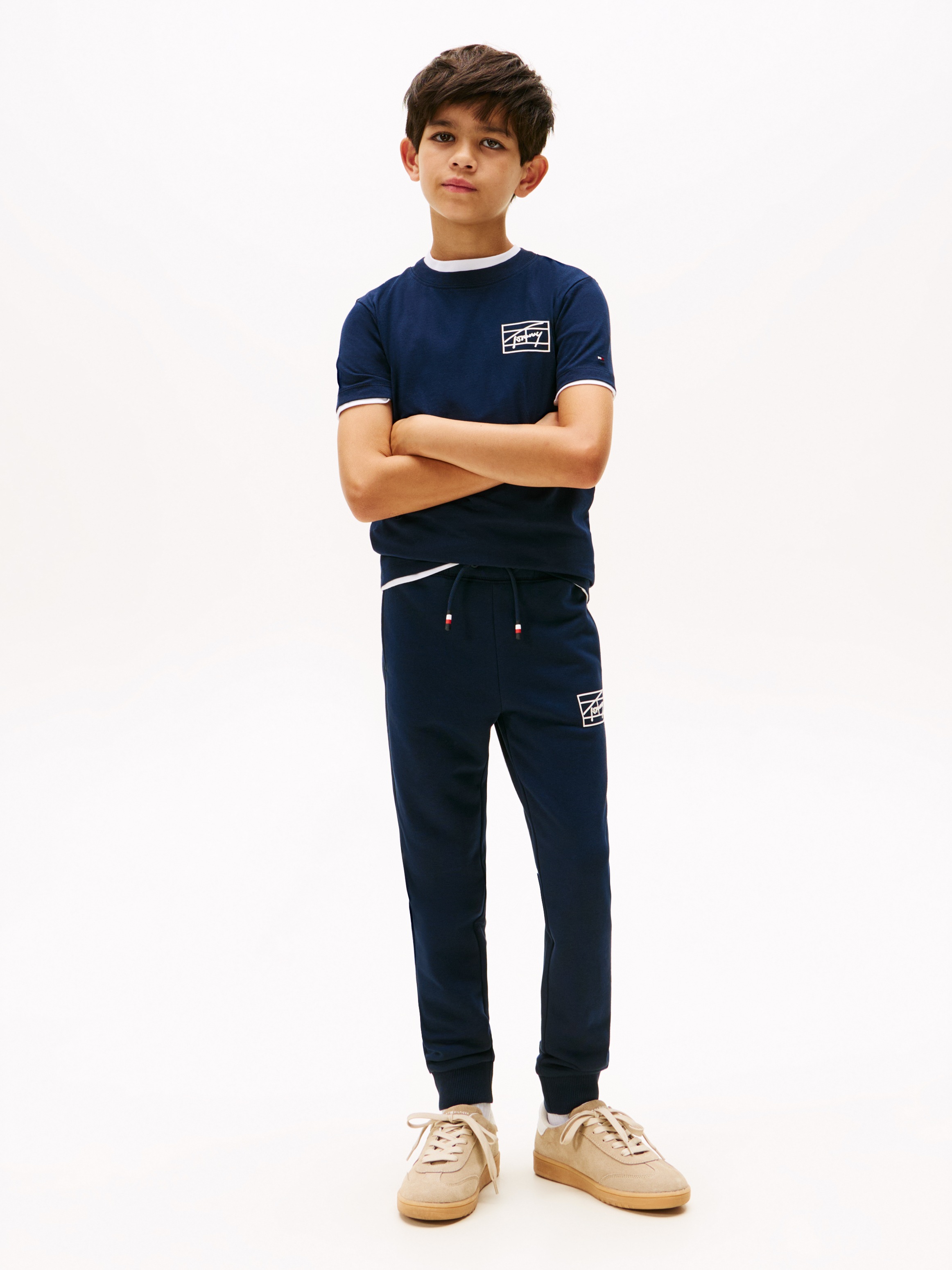 Thumbnail - Tommy Hilfiger T-Shirt "VARSITY PRINT TEE SS" Kinder bis 16 Jahre