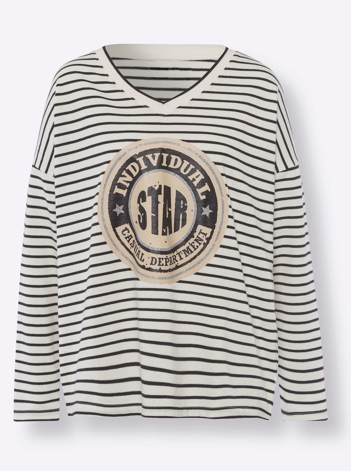 heine Langarmshirt »Ringelshirt«, (1 tlg.)