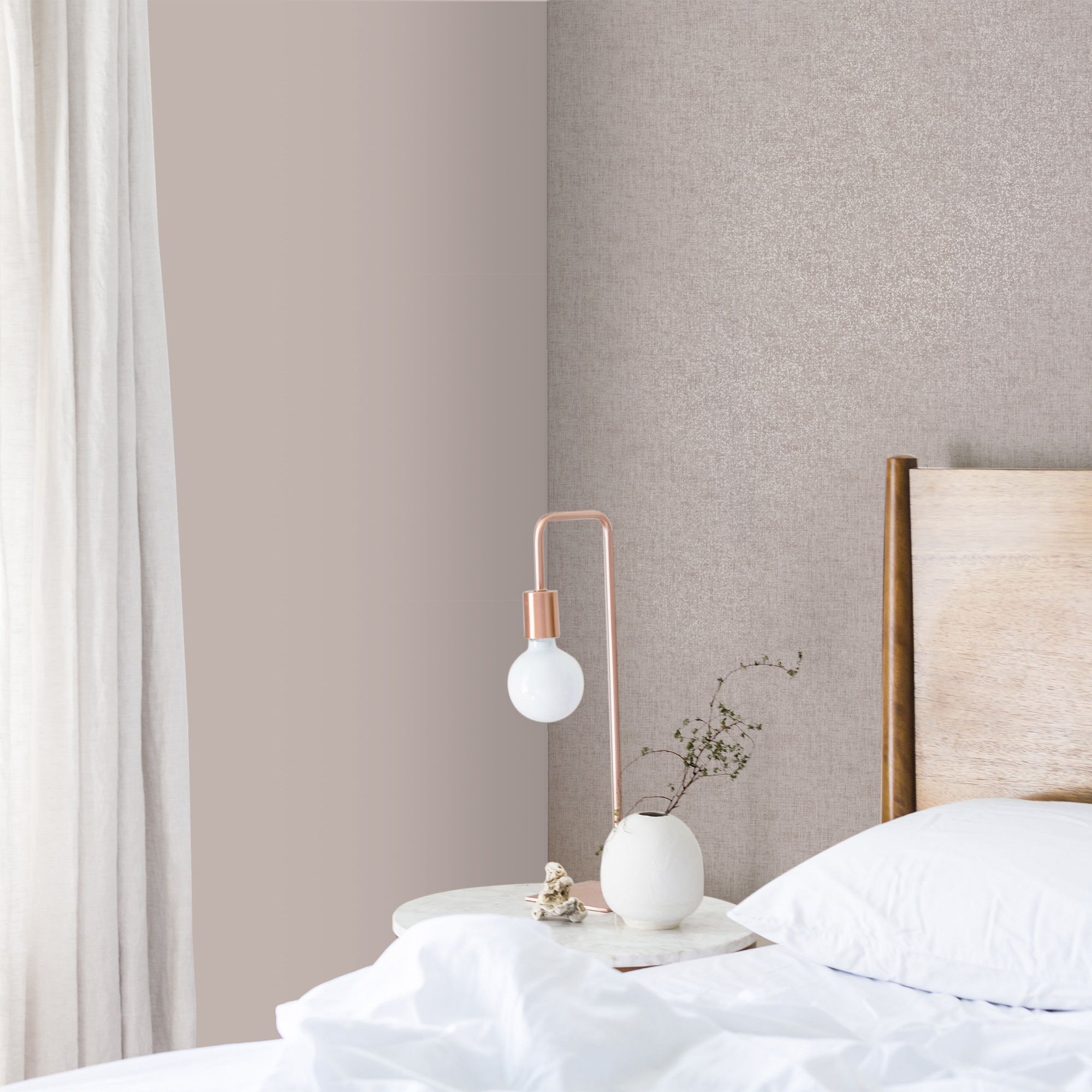 WOW Vliestapete "LINEN SHIMMER" uni Design Tapeten