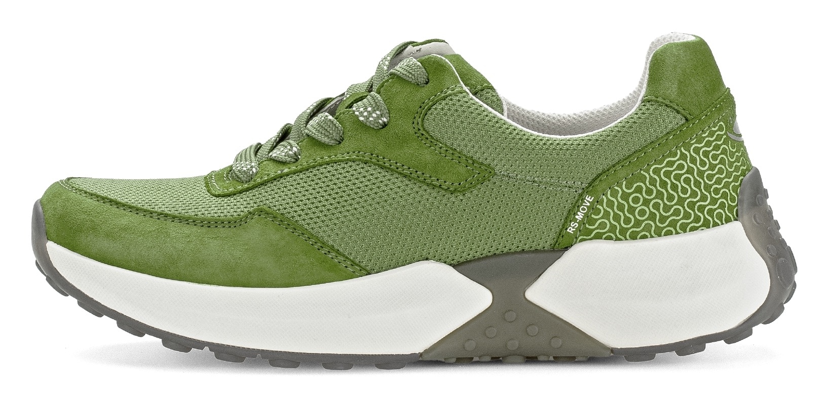 Gabor Rollingsoft Keilsneaker, Freizeitschuh, Halbschuh, Schnürschuh mit OPTIFIT-Fußbett