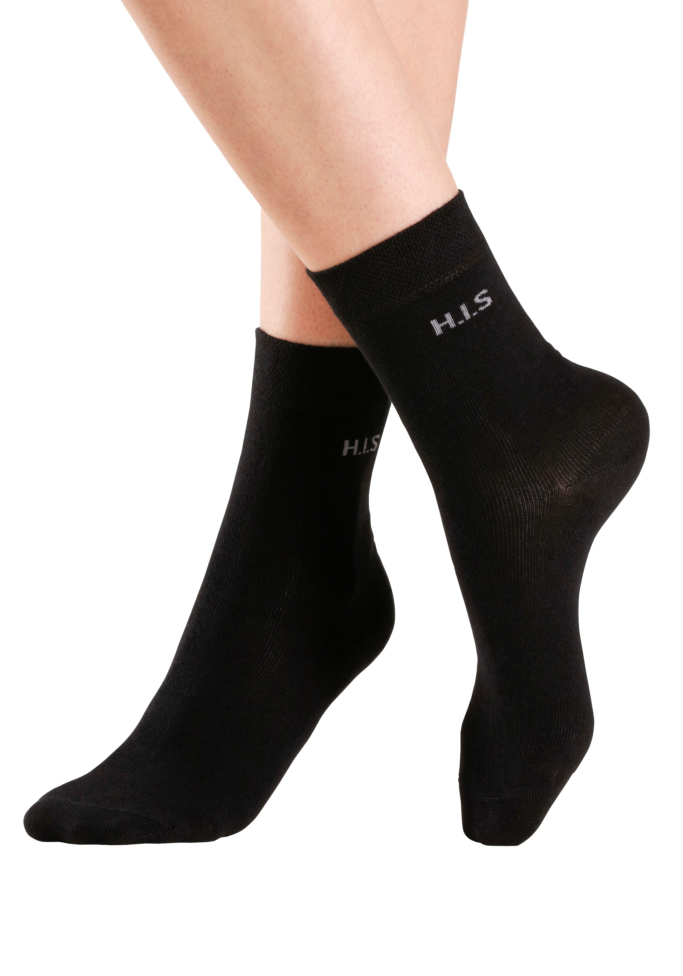 H.I.S Socken (4 Paar) ohne einschneidendes Bündchen